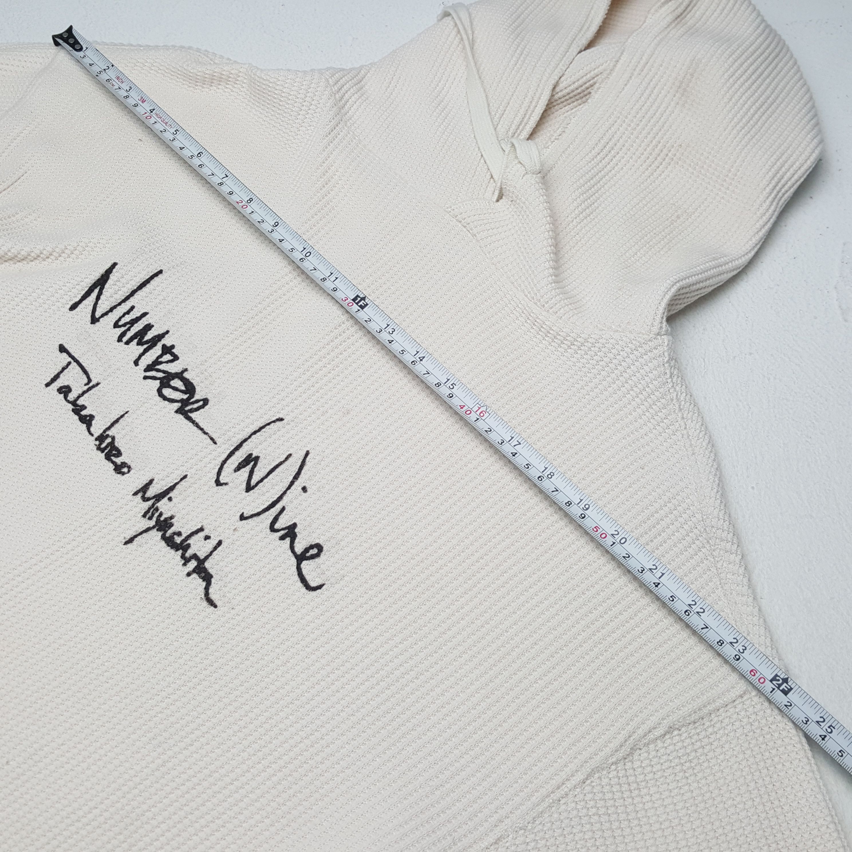Japanese Brand × Number (N)ine × Vintage Vintage NUMBER (N)INE Japanese Brand Custom Hoodies Size US L / EU 52-54 / 3 - 5 Thumbnail