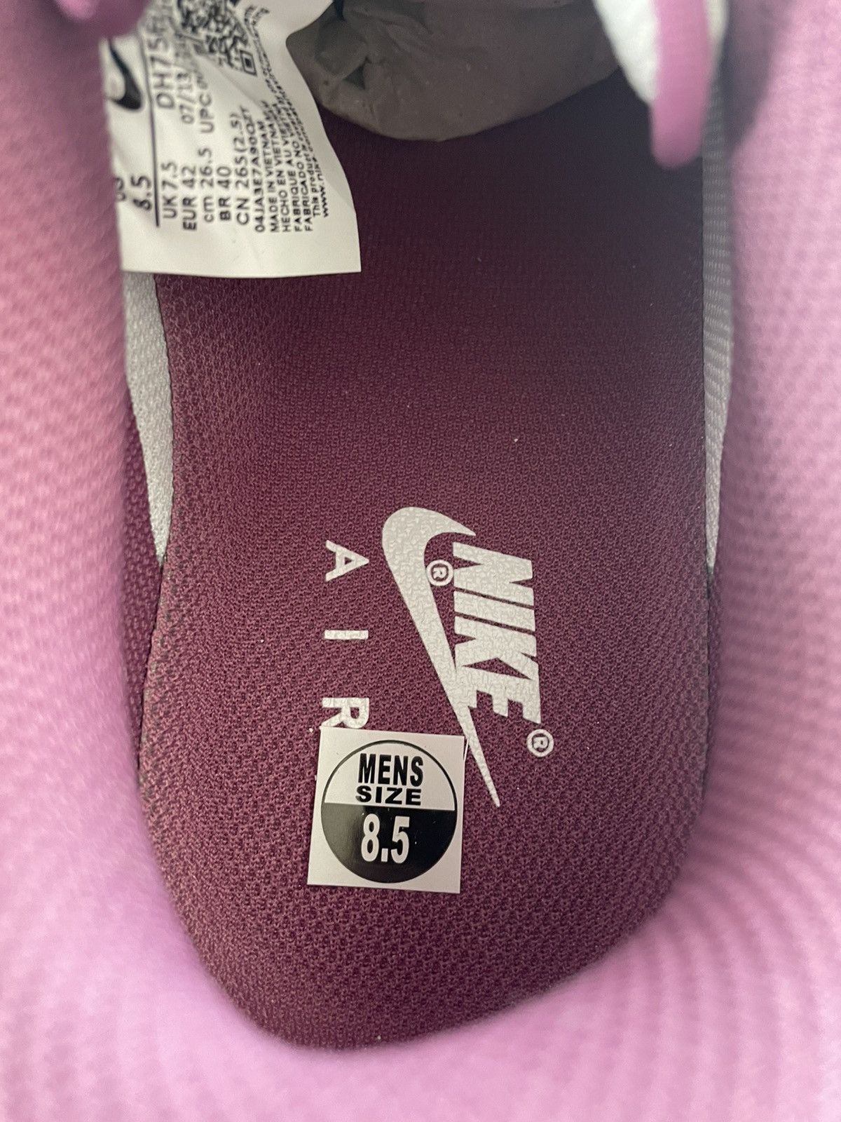 Nike Nike Air Force 1 ‘07 Light Bordeaux 2022 Size US 8.5 / EU 41-42 - 7 Thumbnail