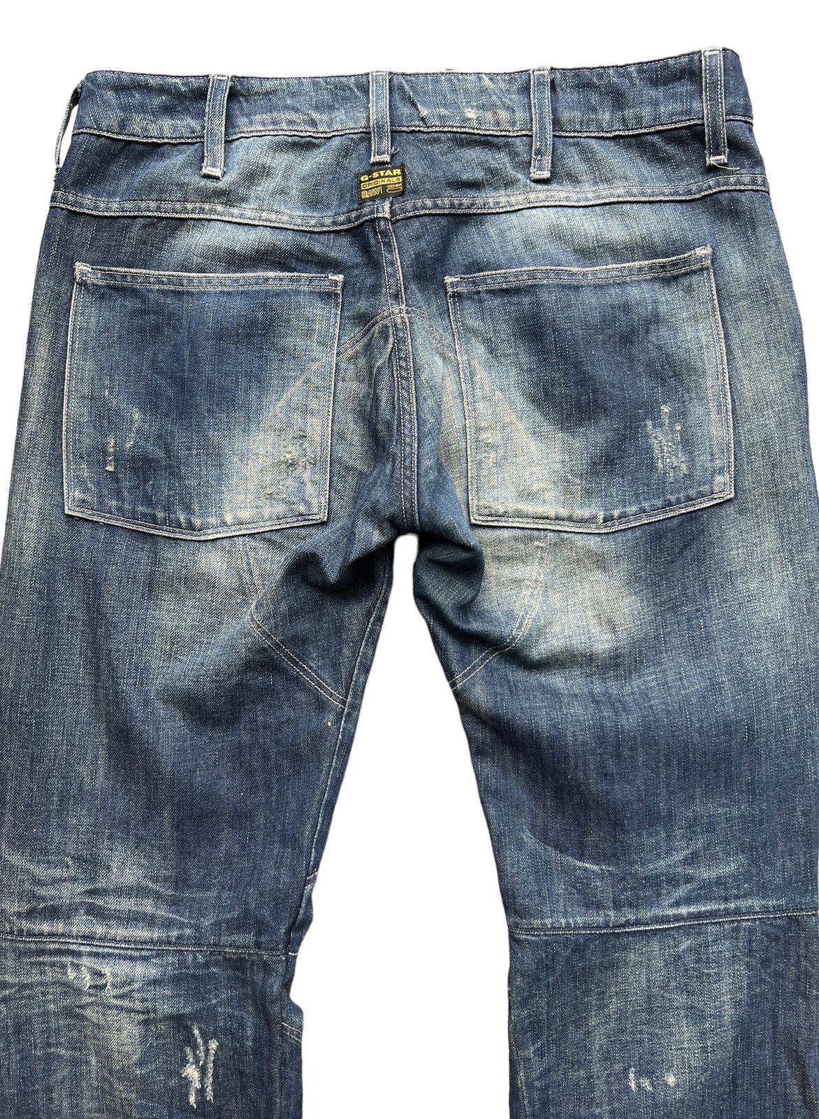 G-Star G-Star Raw Denim Jeans G star Distressed Denim Jeans 33x32 Size US 33 - 6 Thumbnail