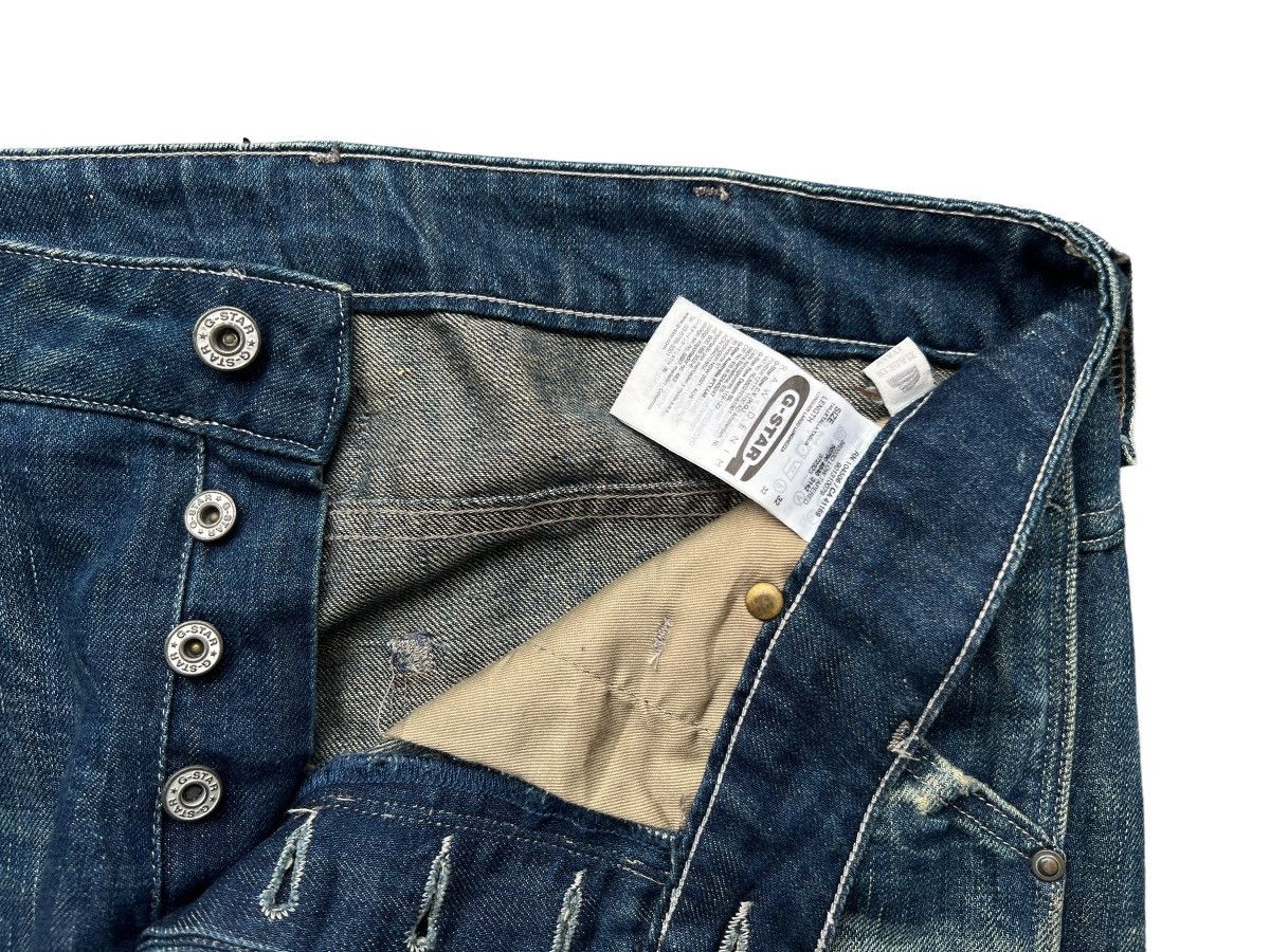 G-Star G-Star Raw Denim Jeans G star Distressed Denim Jeans 33x32 Size US 33 - 10 Thumbnail