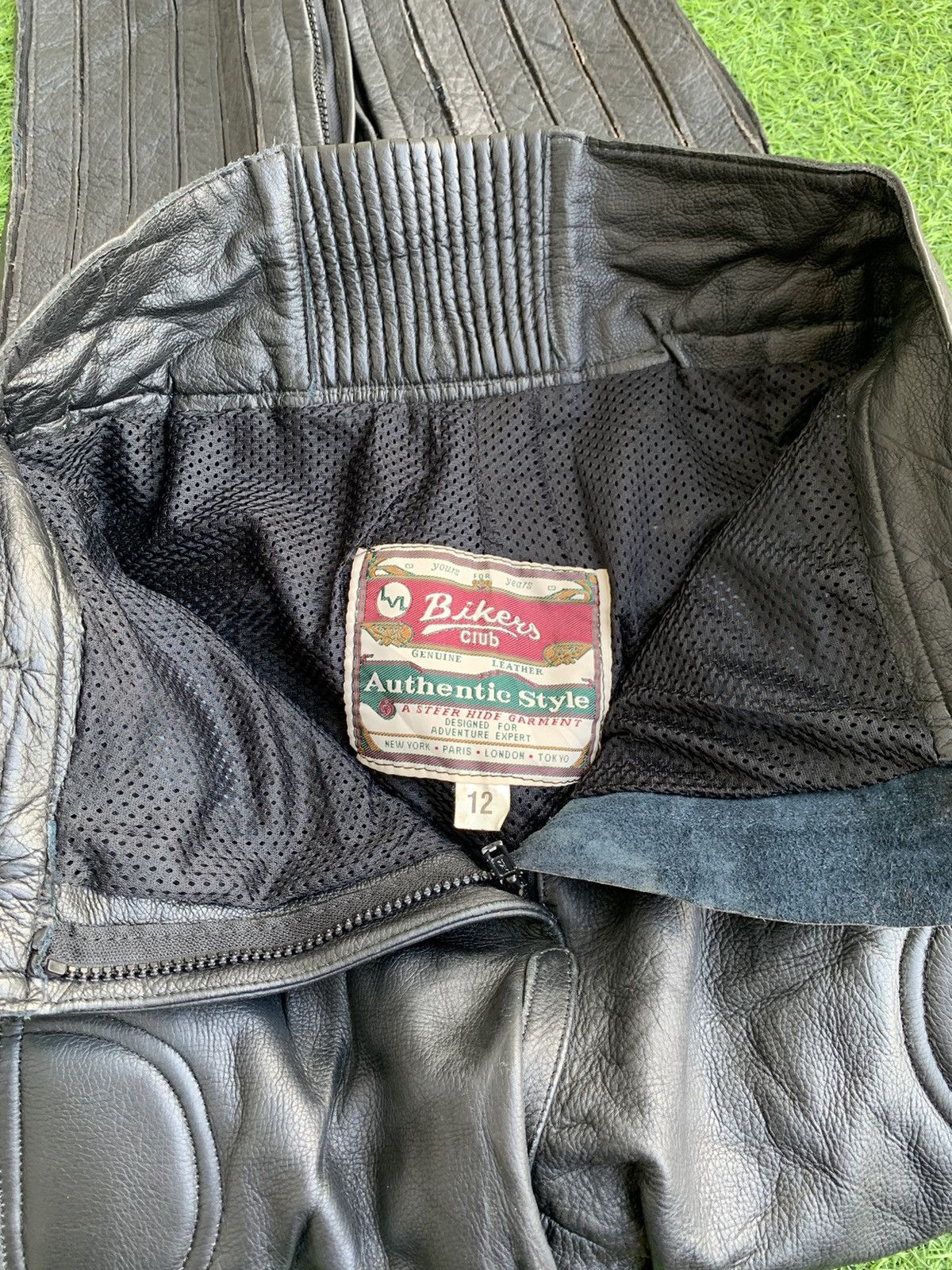 Genuine Leather Vintage Retro Japanese Brand Biker Leather Pants Size US 30 / EU 46 - 14 Thumbnail
