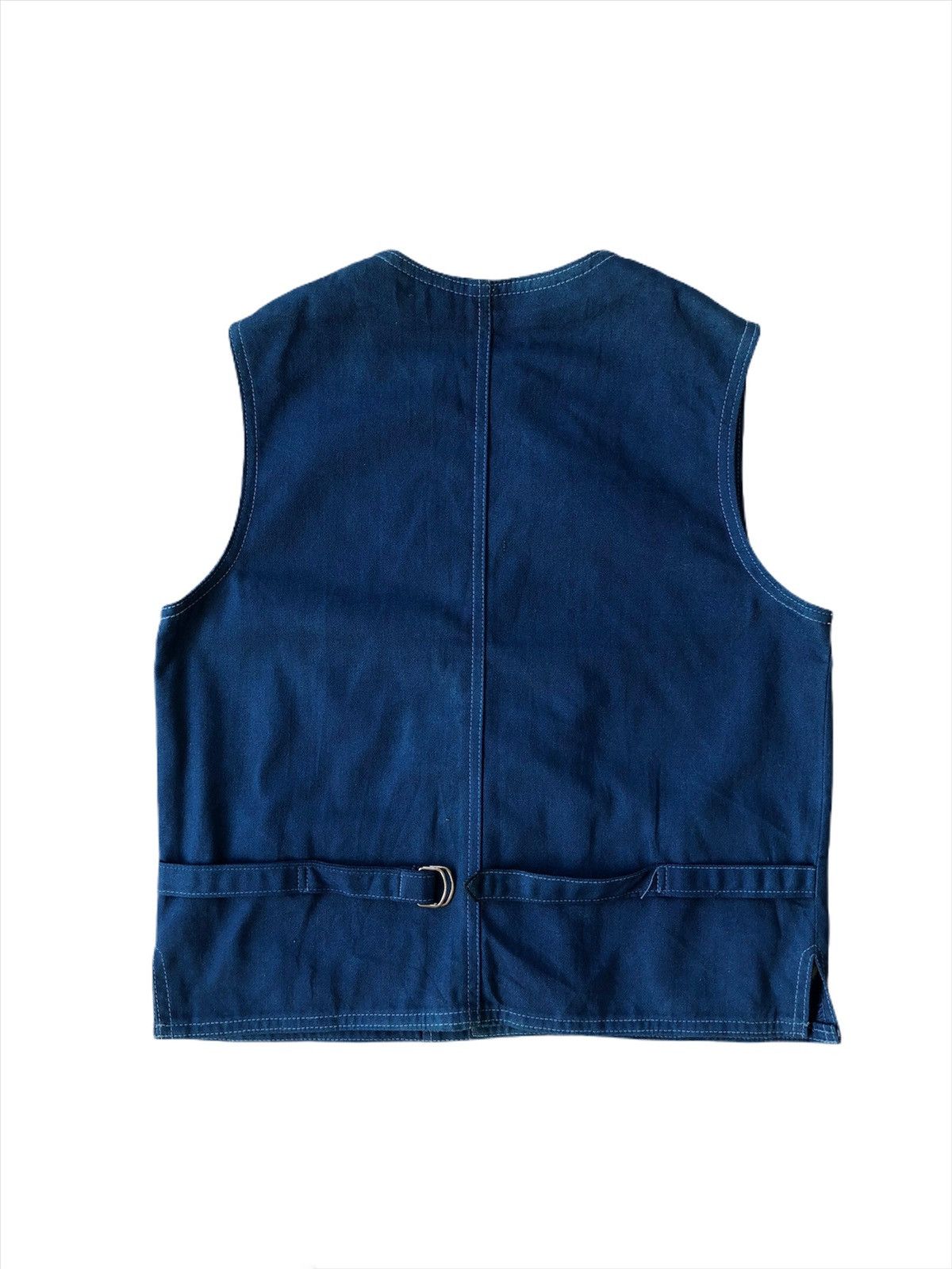 Indigo 80s Blue Way 🇯🇵 Indigo 💎 Dyed Vest Visvim Kapital Size US S / EU 44-46 / 1 - 4 Thumbnail