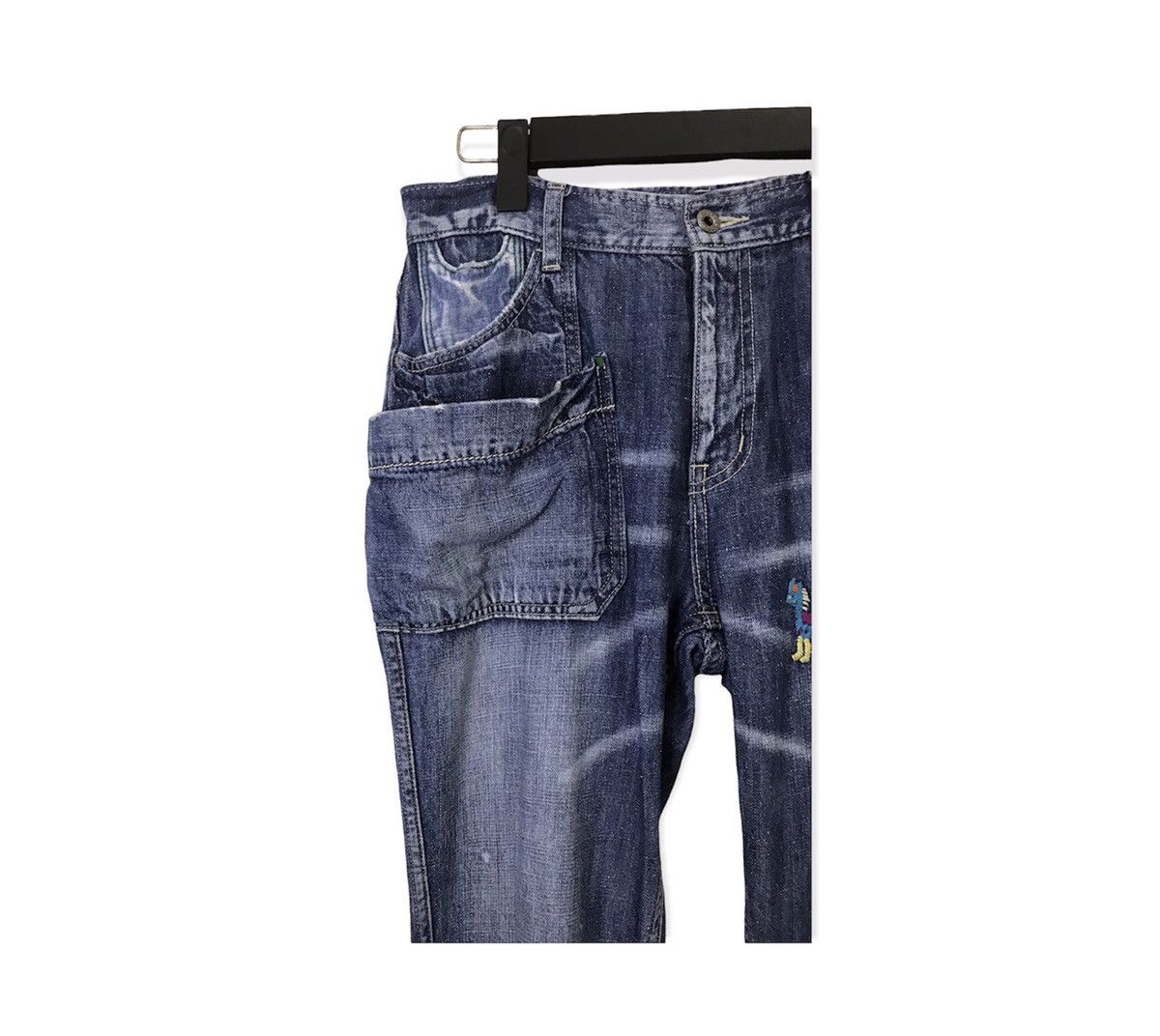 Japanese Brand Japanese Brand Navajo Design Buckle Back Style Denim Pant Size US 30 / EU 46 - 5 Thumbnail