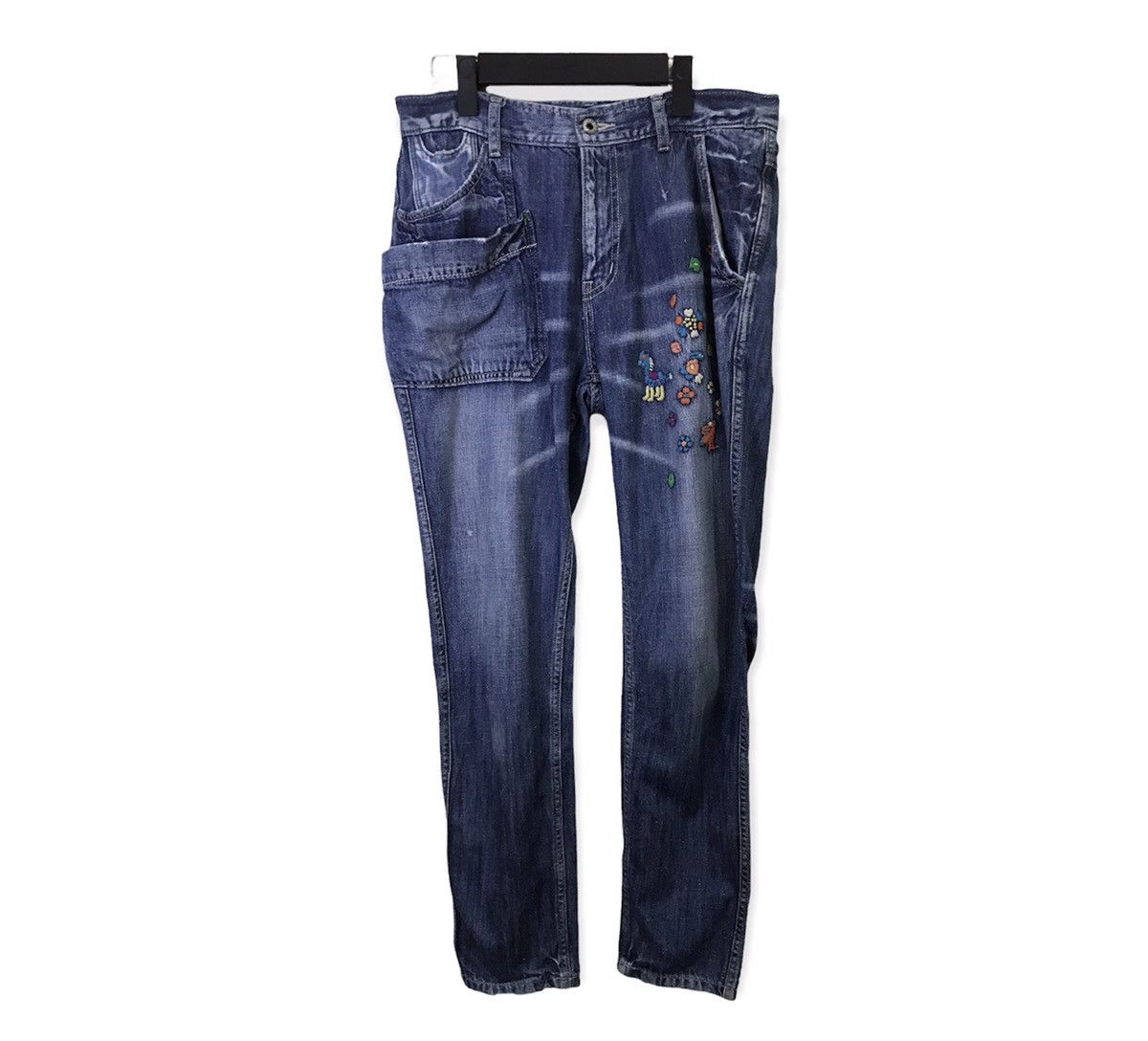 Japanese Brand Japanese Brand Navajo Design Buckle Back Style Denim Pant Size US 30 / EU 46 - 1 Thumbnail