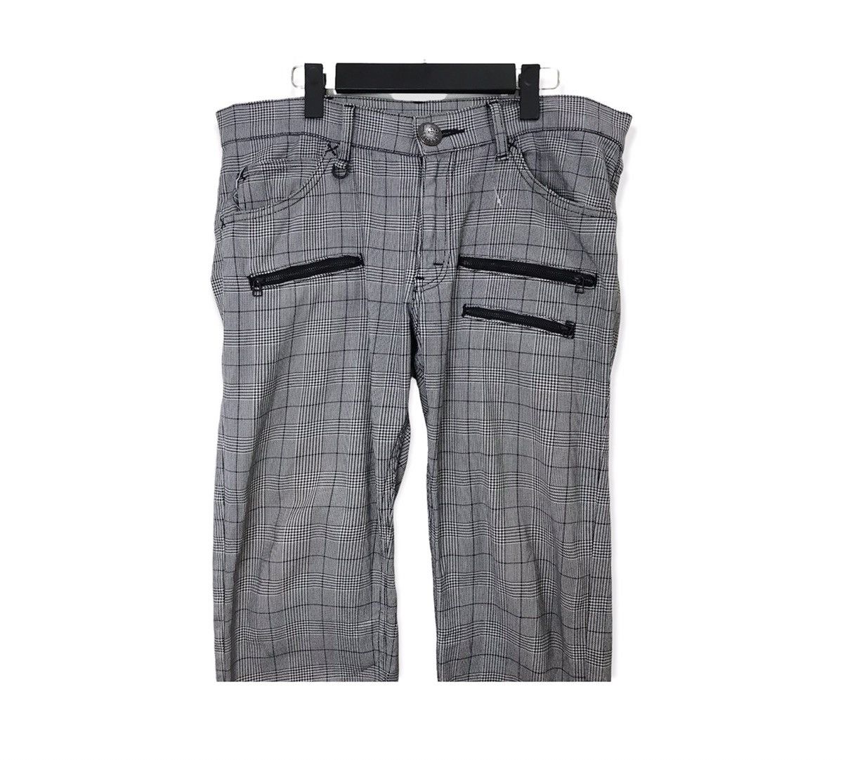 Lee Lee Riders Plaid Tartan Design Buckle Back Quarter Pant Size US 35 - 2 Thumbnail