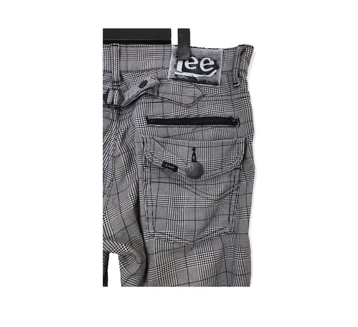 Lee Lee Riders Plaid Tartan Design Buckle Back Quarter Pant Size US 35 - 12 Thumbnail