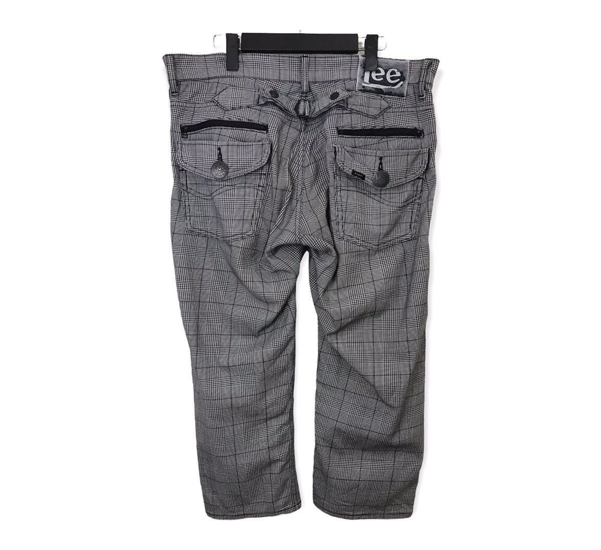 Lee Lee Riders Plaid Tartan Design Buckle Back Quarter Pant Size US 35 - 9 Thumbnail