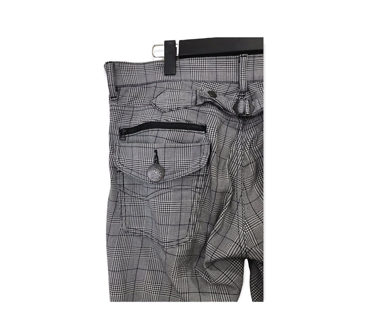 Lee Lee Riders Plaid Tartan Design Buckle Back Quarter Pant Size US 35 - 13 Thumbnail