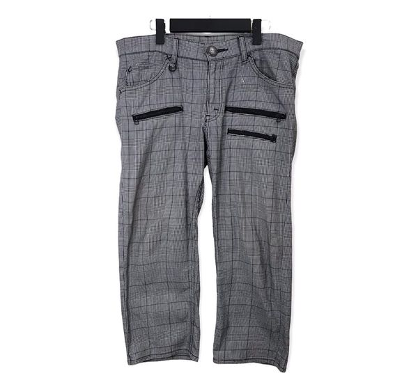 Lee Lee Riders Plaid Tartan Design Buckle Back Quarter Pant | Grailed