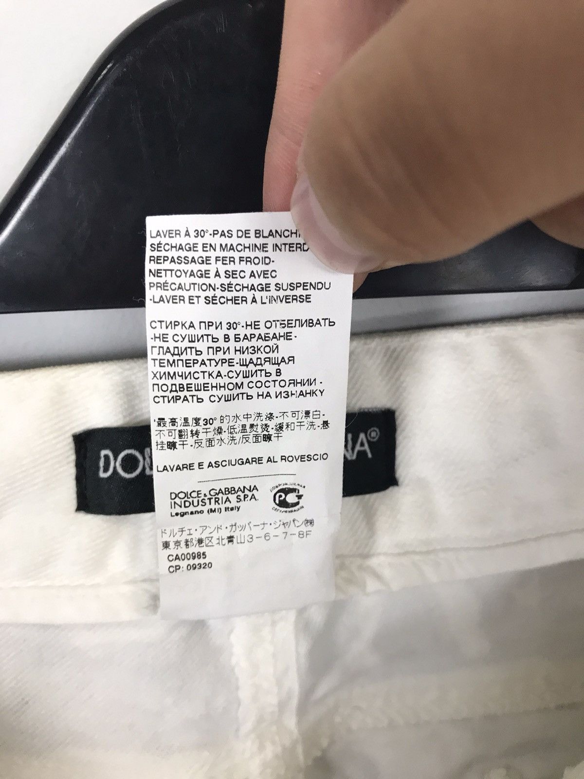 Designer × Dolce & Gabbana Dolce Gabbana D&G Lux Skinny Printed Stars Jeans,Denim,Pants Size 27" / US 4 / IT 40 - 14 Thumbnail