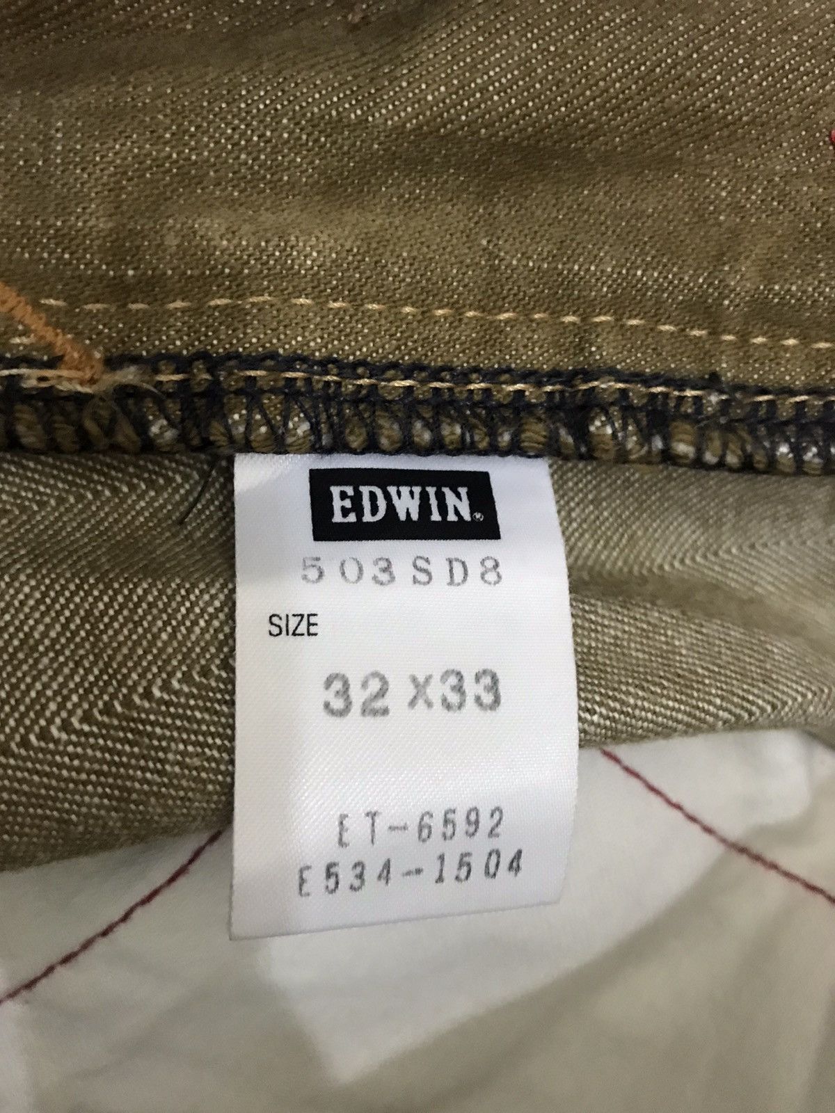 Edwin × Japanese Brand Japanese Brand Edwin Casual Pants Size US 36 / EU 52 - 5 Thumbnail