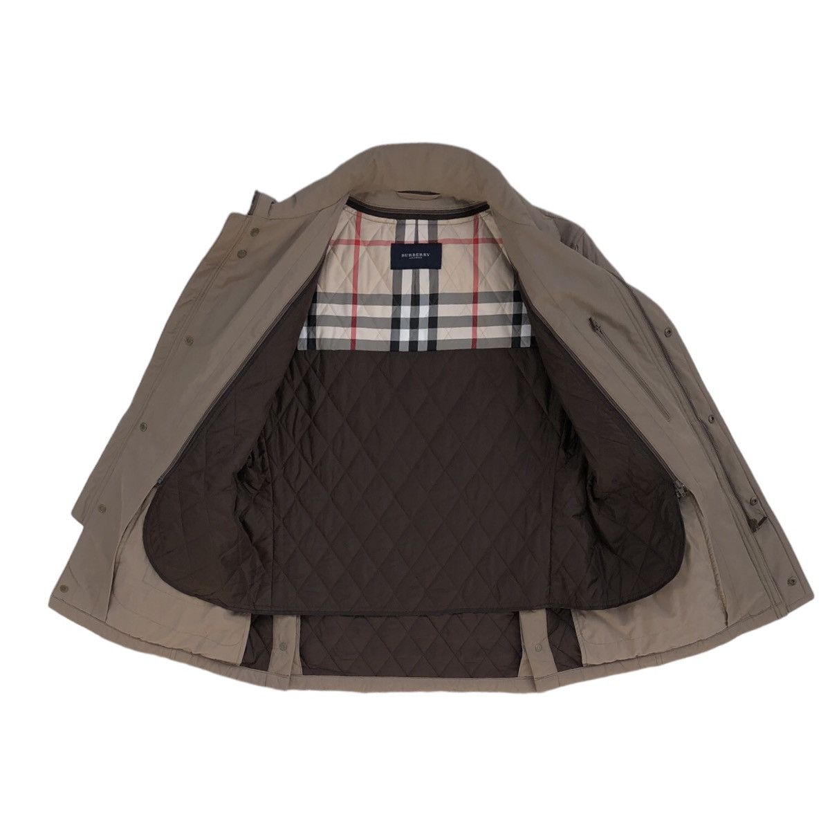 Burberry Burberry London Lined Novacheck Quilted Jacket Size US S / EU 44-46 / 1 - 15 Thumbnail