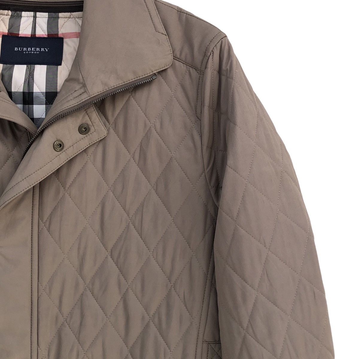 Burberry Burberry London Lined Novacheck Quilted Jacket Size US S / EU 44-46 / 1 - 9 Thumbnail