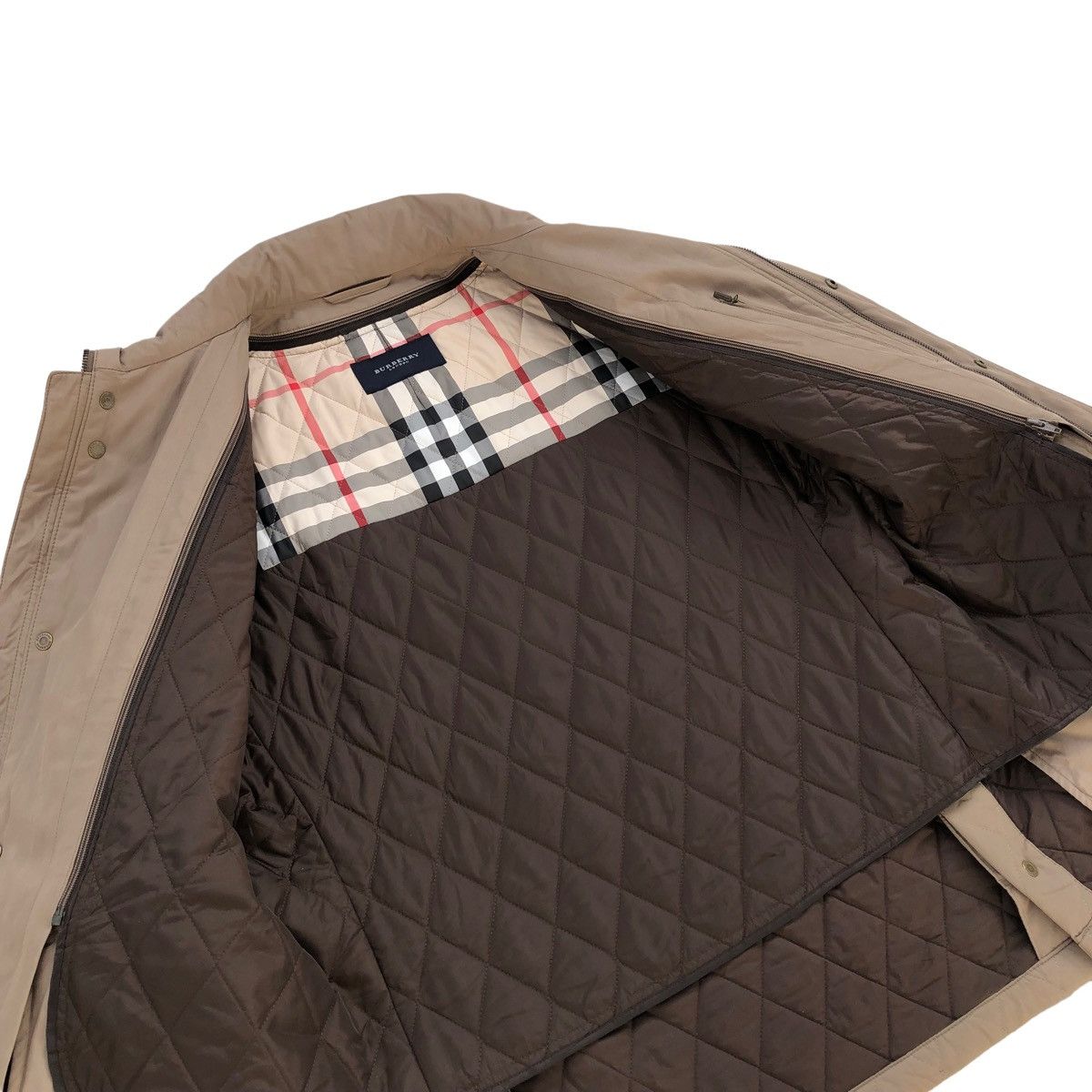Burberry Burberry London Lined Novacheck Quilted Jacket Size US S / EU 44-46 / 1 - 16 Thumbnail