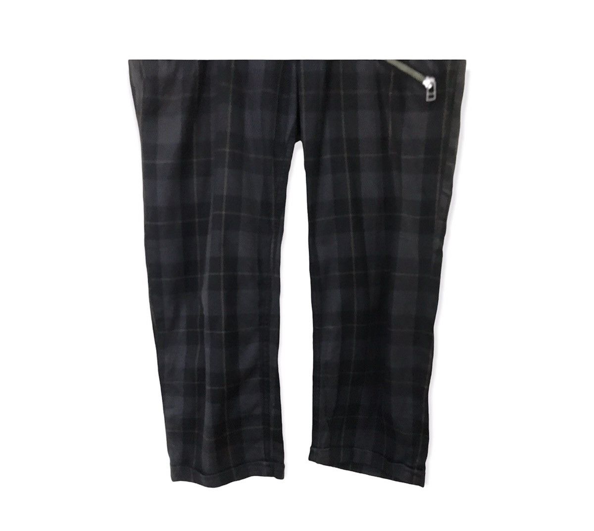 Lee Lee Cowboy Plaid Tartan Design Quarter Buckle Back Pant Size US 34 / EU 50 - 3 Thumbnail