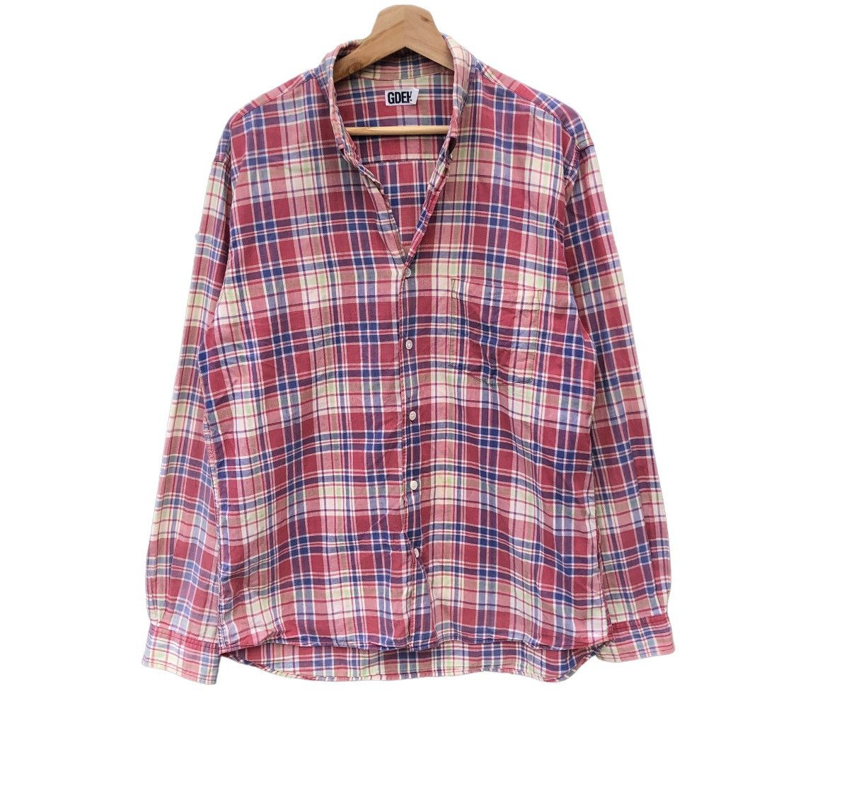 Fragment Design GoodEnough Spell Out Flannel Shirt Size US L / EU 52-54 / 3 - 2 Thumbnail