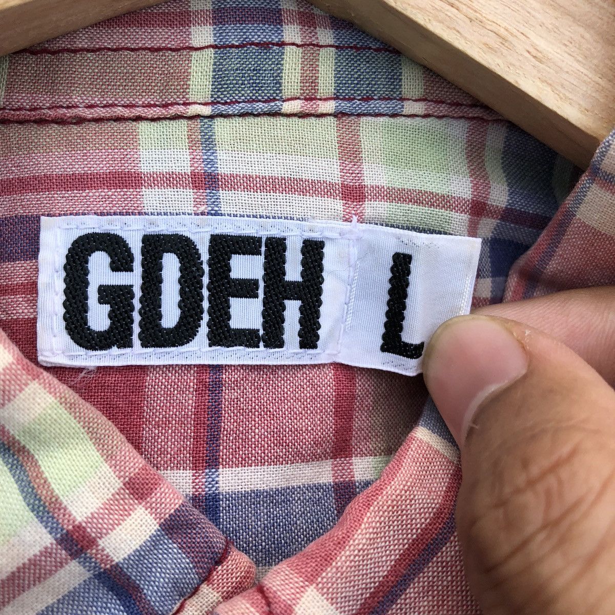 Fragment Design GoodEnough Spell Out Flannel Shirt Size US L / EU 52-54 / 3 - 9 Thumbnail