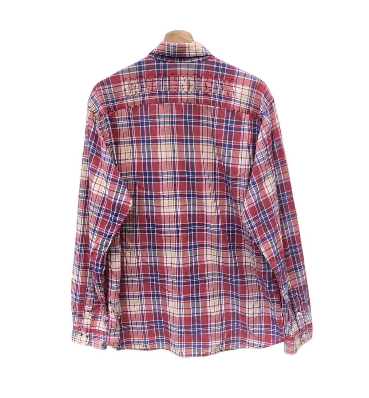 Fragment Design GoodEnough Spell Out Flannel Shirt Size US L / EU 52-54 / 3 - 8 Thumbnail