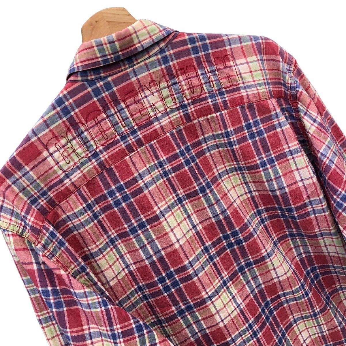 GoodEnough Spell Out Flannel Shirt