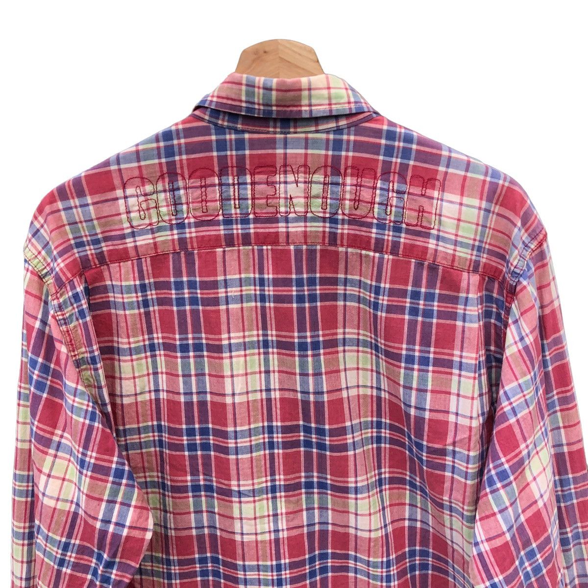 Fragment Design GoodEnough Spell Out Flannel Shirt Size US L / EU 52-54 / 3 - 3 Thumbnail
