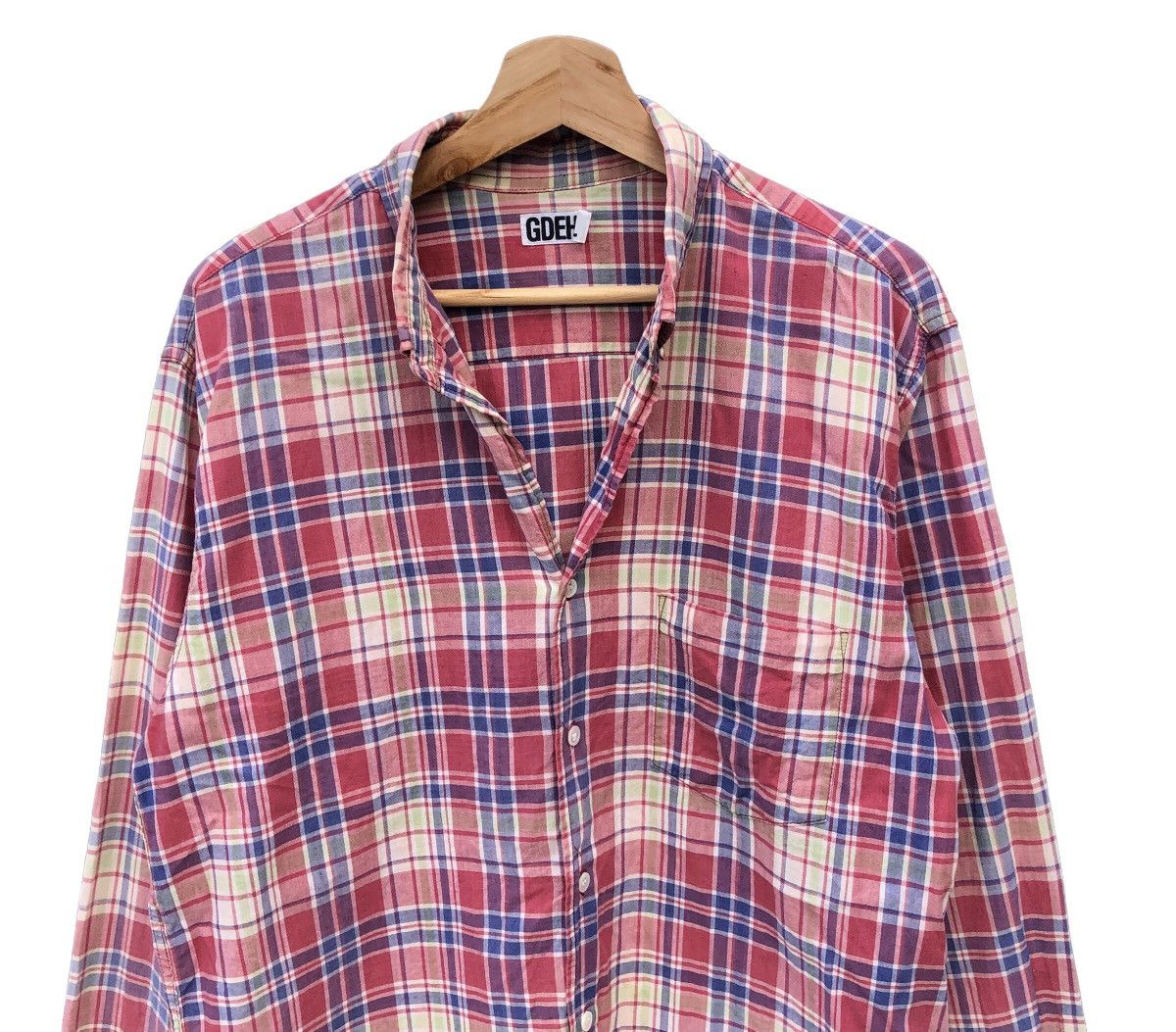 Fragment Design GoodEnough Spell Out Flannel Shirt Size US L / EU 52-54 / 3 - 6 Thumbnail