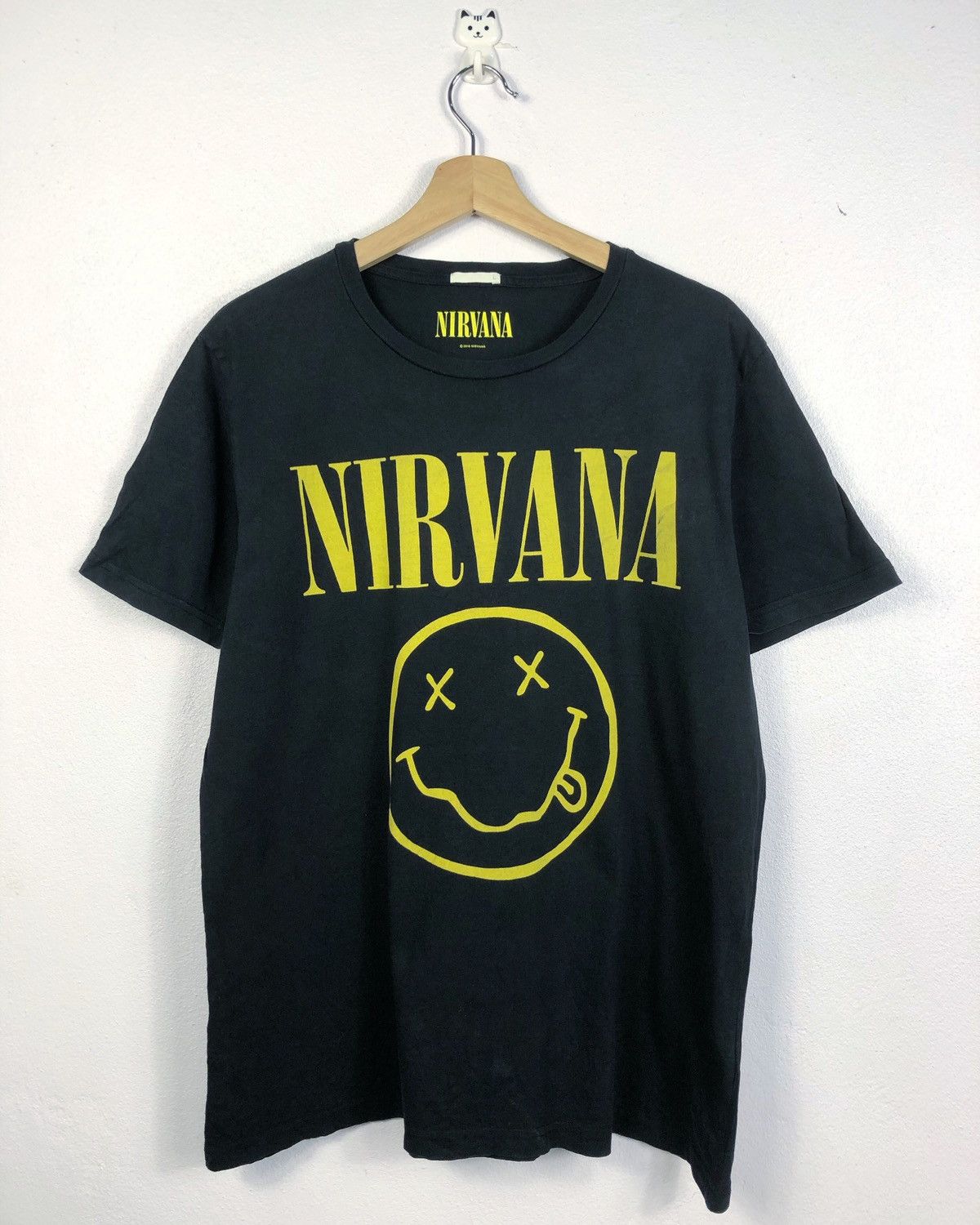 Nirvana Rare Nirvana Smiley Band Tee Size US L / EU 52-54 / 3 - 1 Thumbnail