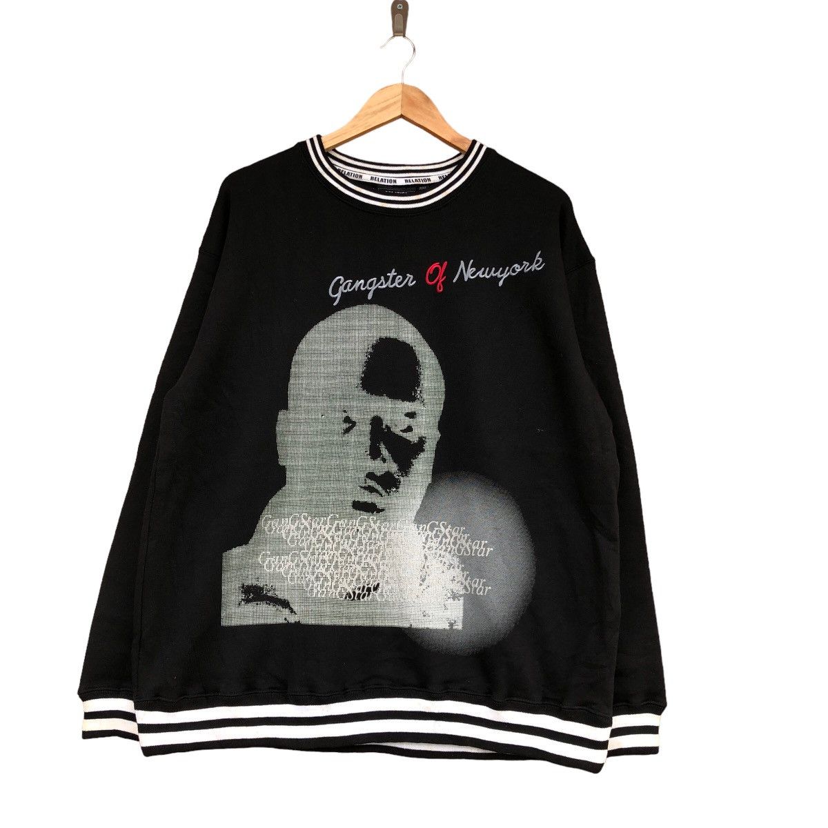Japanese Brand × Rap Tees Gangster of New York Sweatshirt Crewneck Size US XL / EU 56 / 4 - 1 Thumbnail