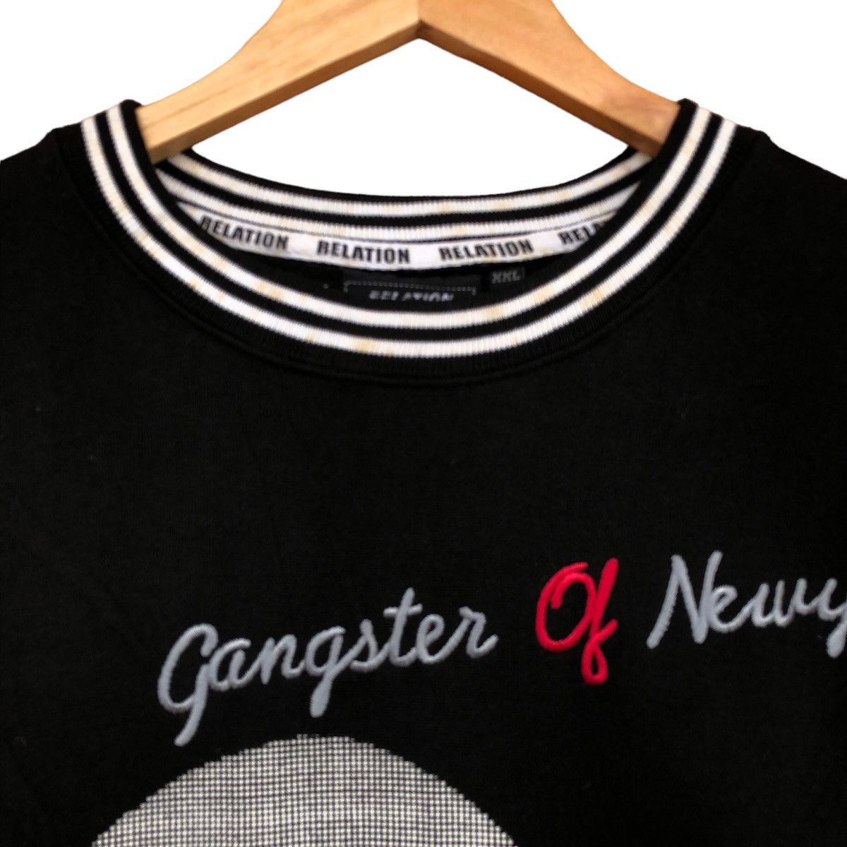 Japanese Brand × Rap Tees Gangster of New York Sweatshirt Crewneck Size US XL / EU 56 / 4 - 4 Thumbnail