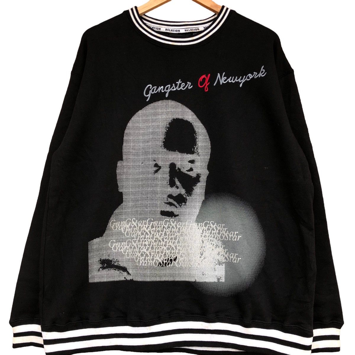 Japanese Brand × Rap Tees Gangster of New York Sweatshirt Crewneck Size US XL / EU 56 / 4 - 2 Thumbnail