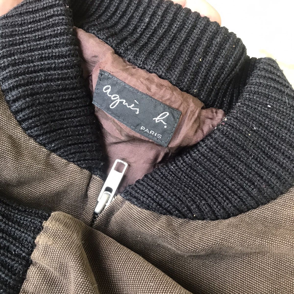 agnes b. Agnes.B Archival Cotton Blend Bomber Jacket Size US S / EU 44-46 / 1 - 11 Thumbnail