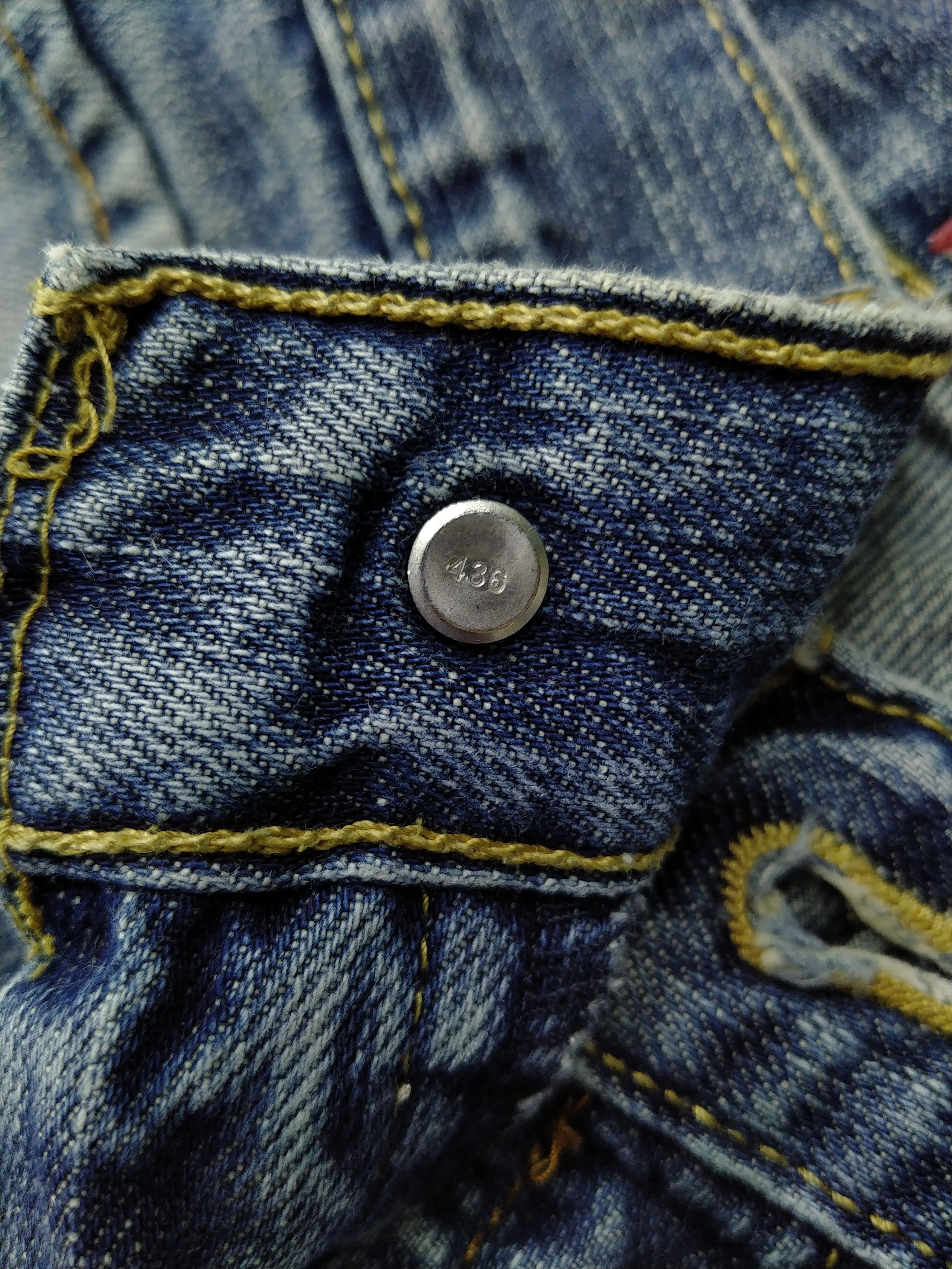 Levi's Distressed Vintage Levis 514 Slim Straight Denim 27x27 JN742 Size US 27 - 7 Thumbnail