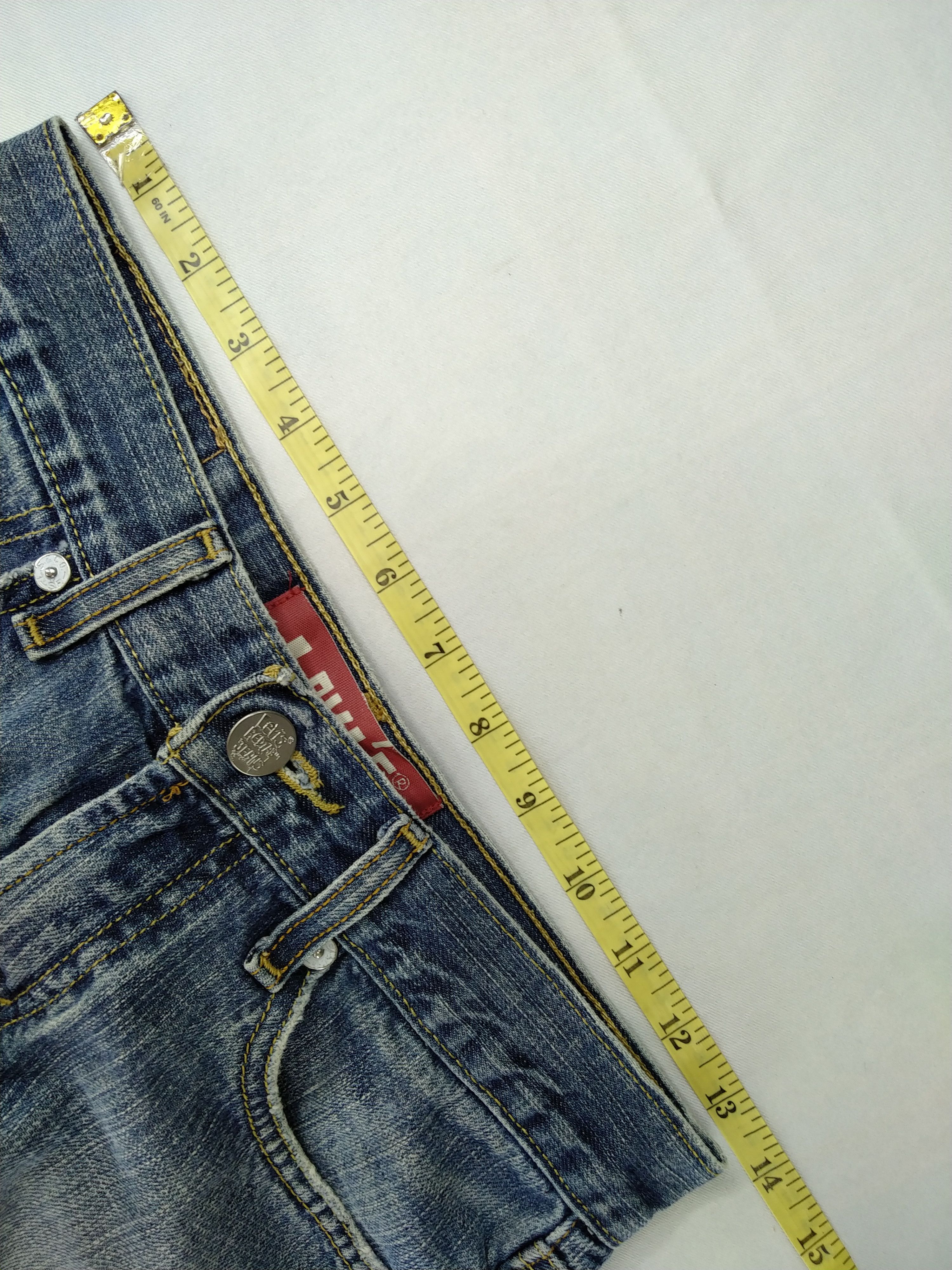 Levi's Distressed Vintage Levis 514 Slim Straight Denim 27x27 JN742 Size US 27 - 5 Thumbnail