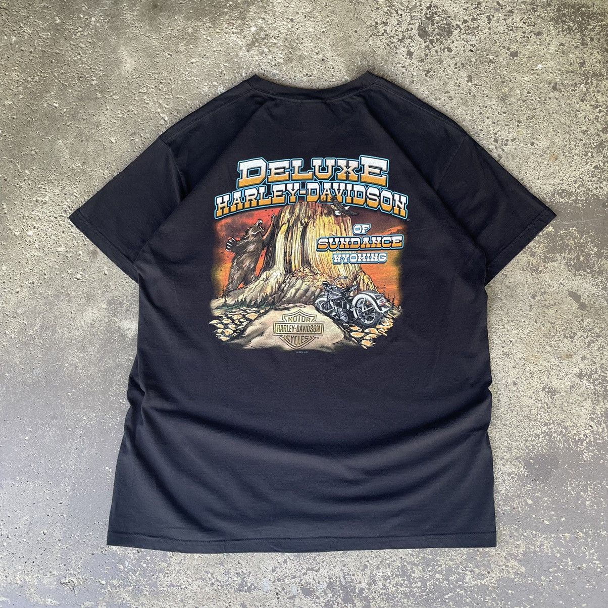 Harley Davidson VINTAGE Y2K HARLEY DAVIDSON SUNDANCE WYOMING GRIZZLY