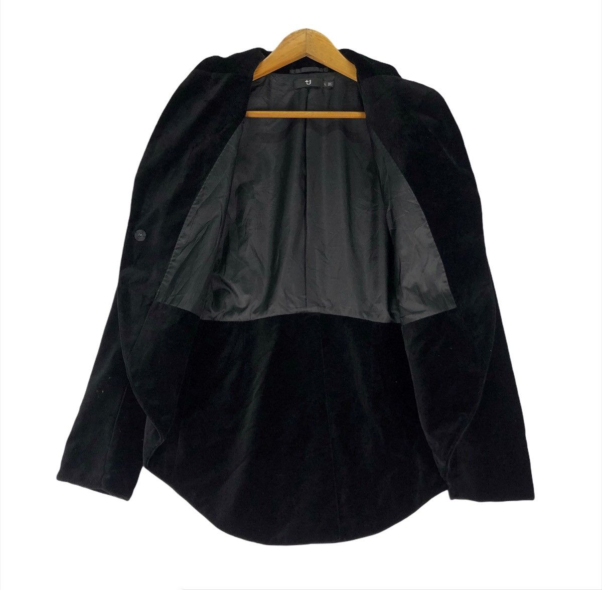 Jil Sander × Uniqlo 🌟UNIQLO X JIL SANDER Velvet One Button Jacket Size L / US 10 / IT 46 - 5 Thumbnail