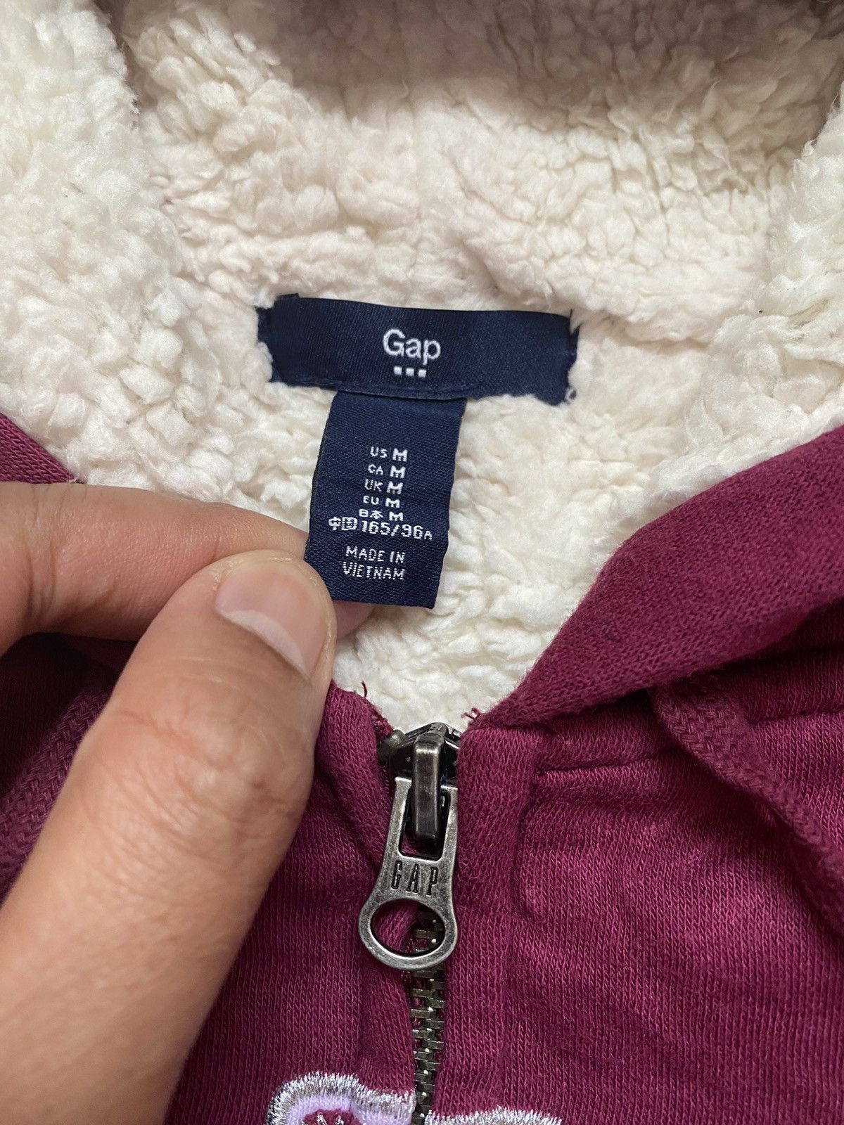 Gap GAP HOODIE ZIPPER Size S / US 4 / IT 40 - 6 Thumbnail