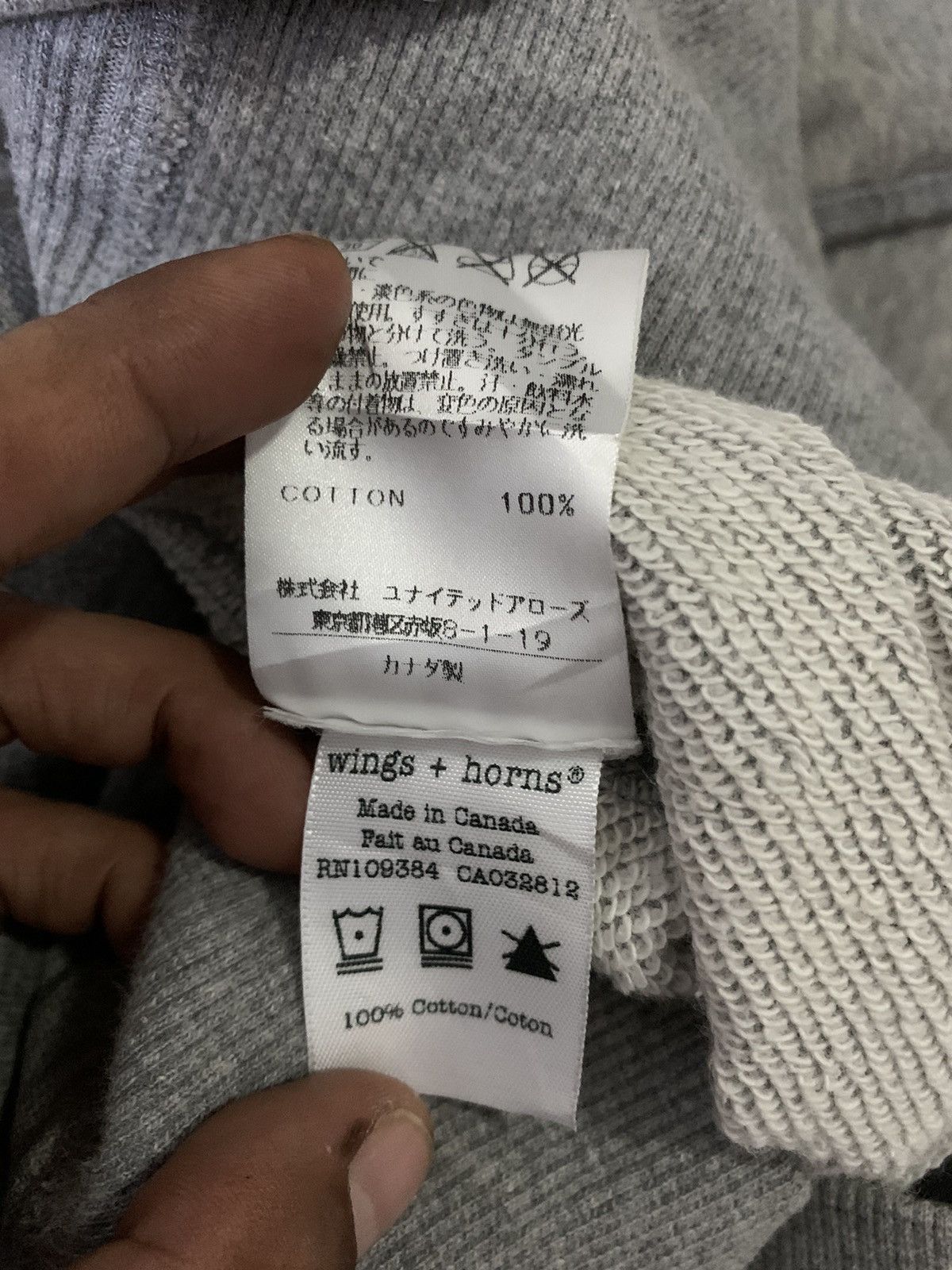 Wings + Horns Wings + Horns Hoodie Size US M / EU 48-50 / 2 - 11 Thumbnail