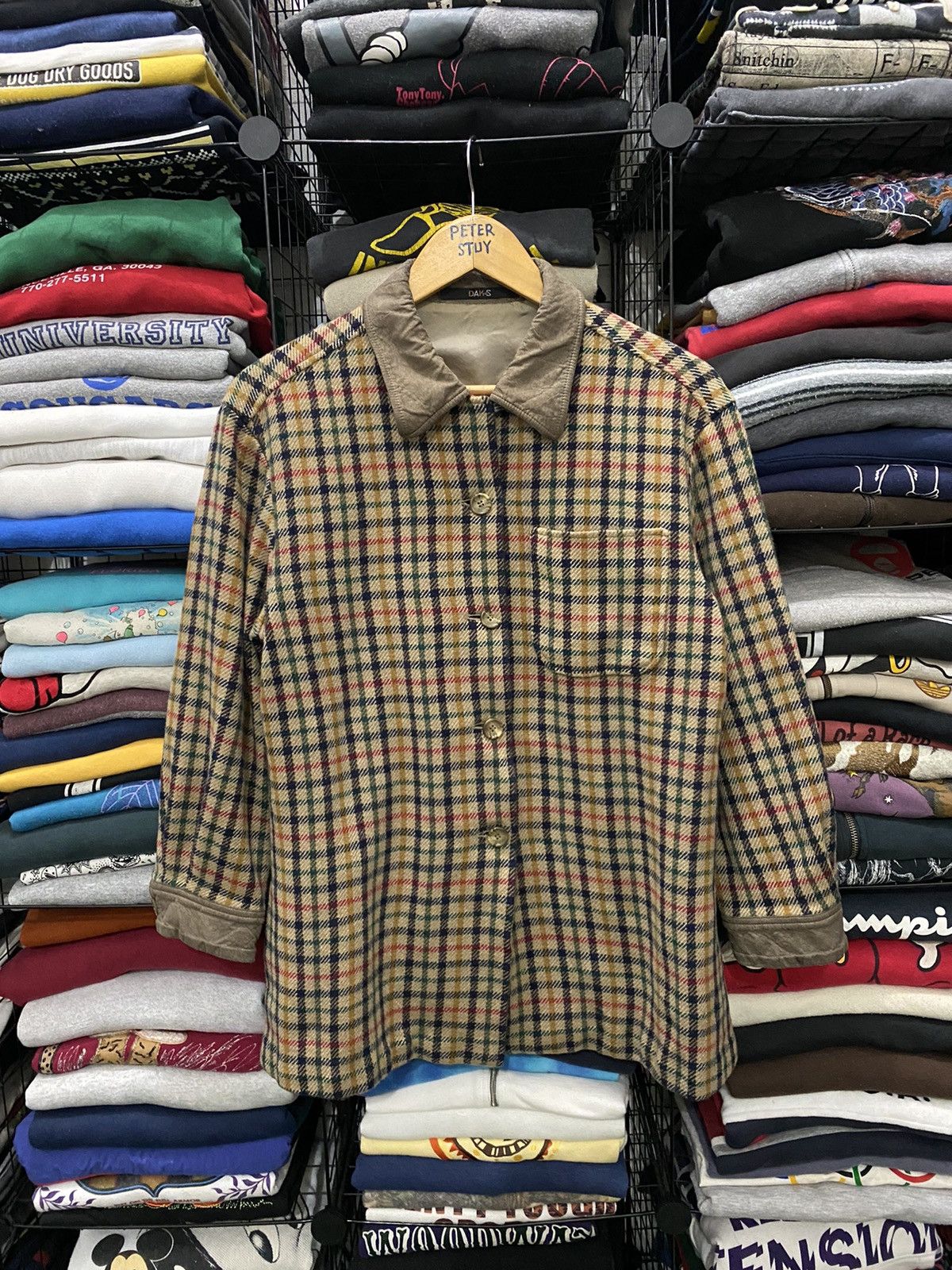 DAKS DAKS LONDON NOVACHECK LONDON JACKET Size US M / EU 48-50 / 2 - 1 Thumbnail