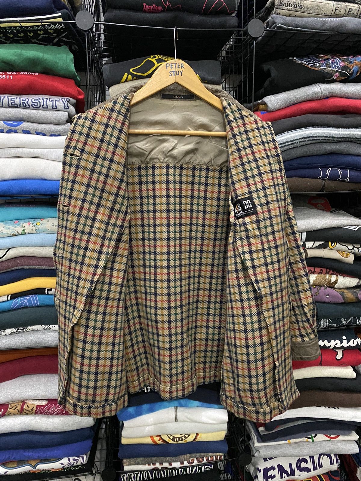 DAKS DAKS LONDON NOVACHECK LONDON JACKET Size US M / EU 48-50 / 2 - 5 Thumbnail