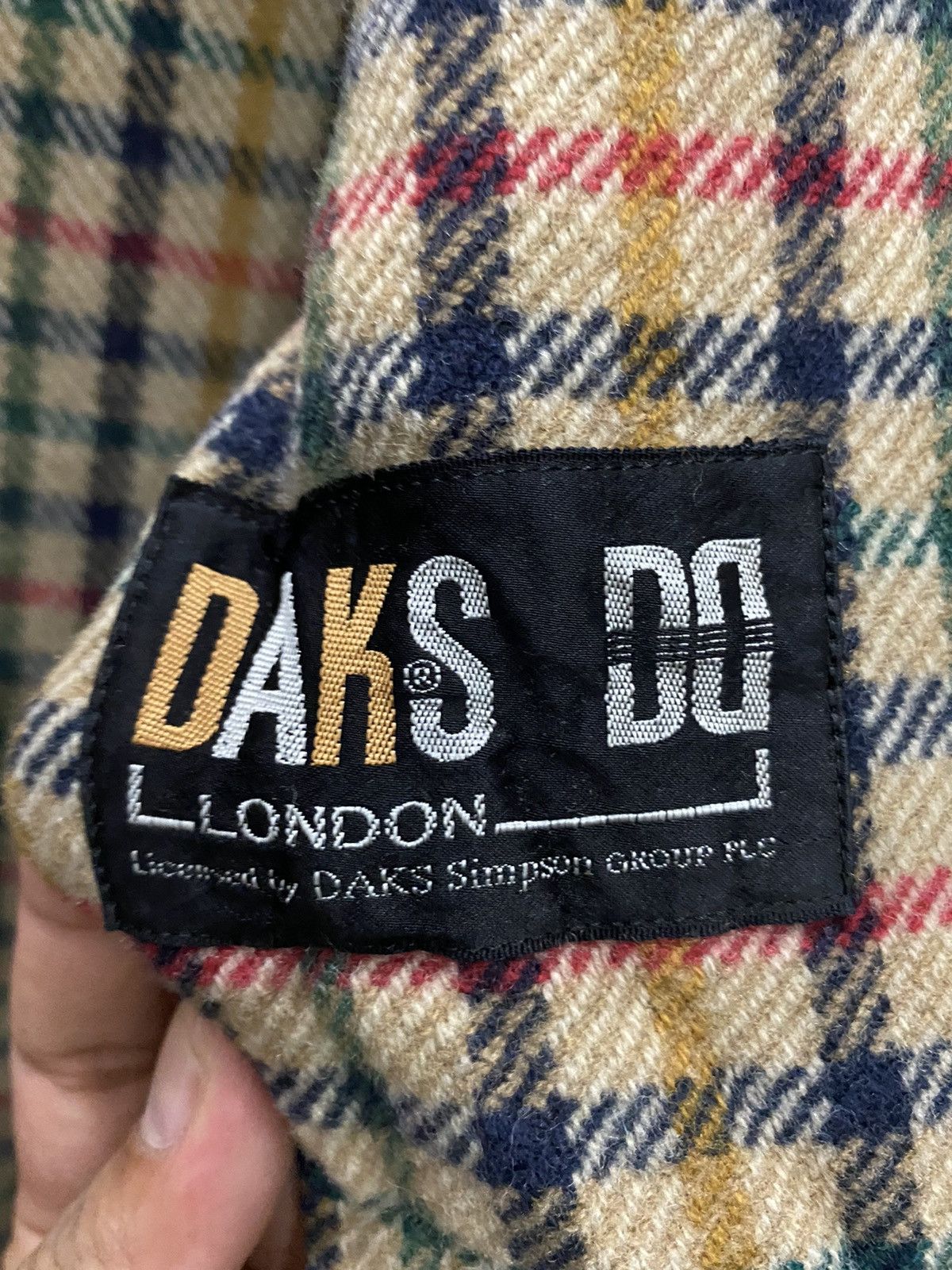 DAKS DAKS LONDON NOVACHECK LONDON JACKET Size US M / EU 48-50 / 2 - 7 Thumbnail
