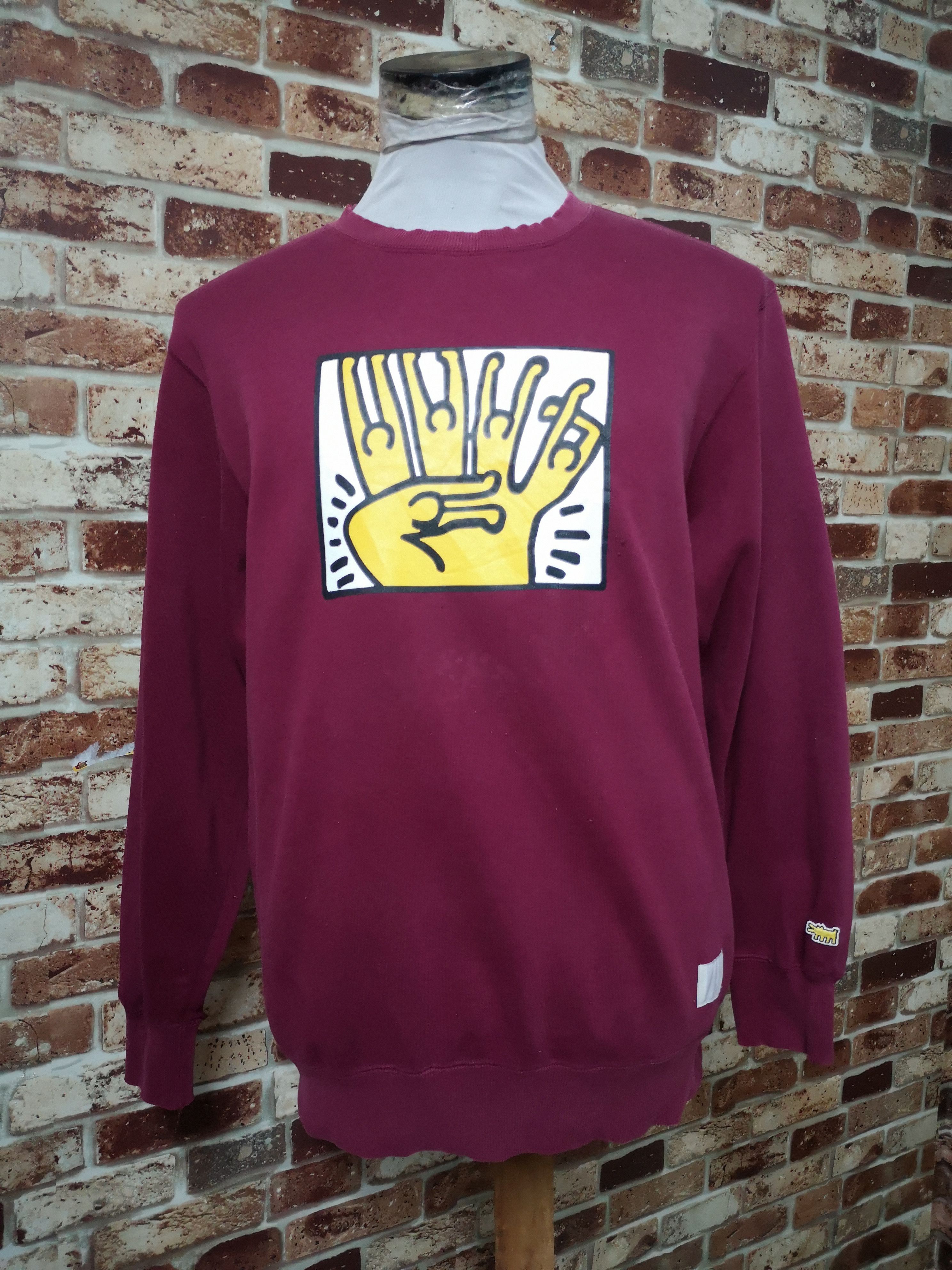 Keith Haring × Uniqlo 🔥Keith Harring Sweatshirt Size US L / EU 52-54 / 3 - 1 Thumbnail