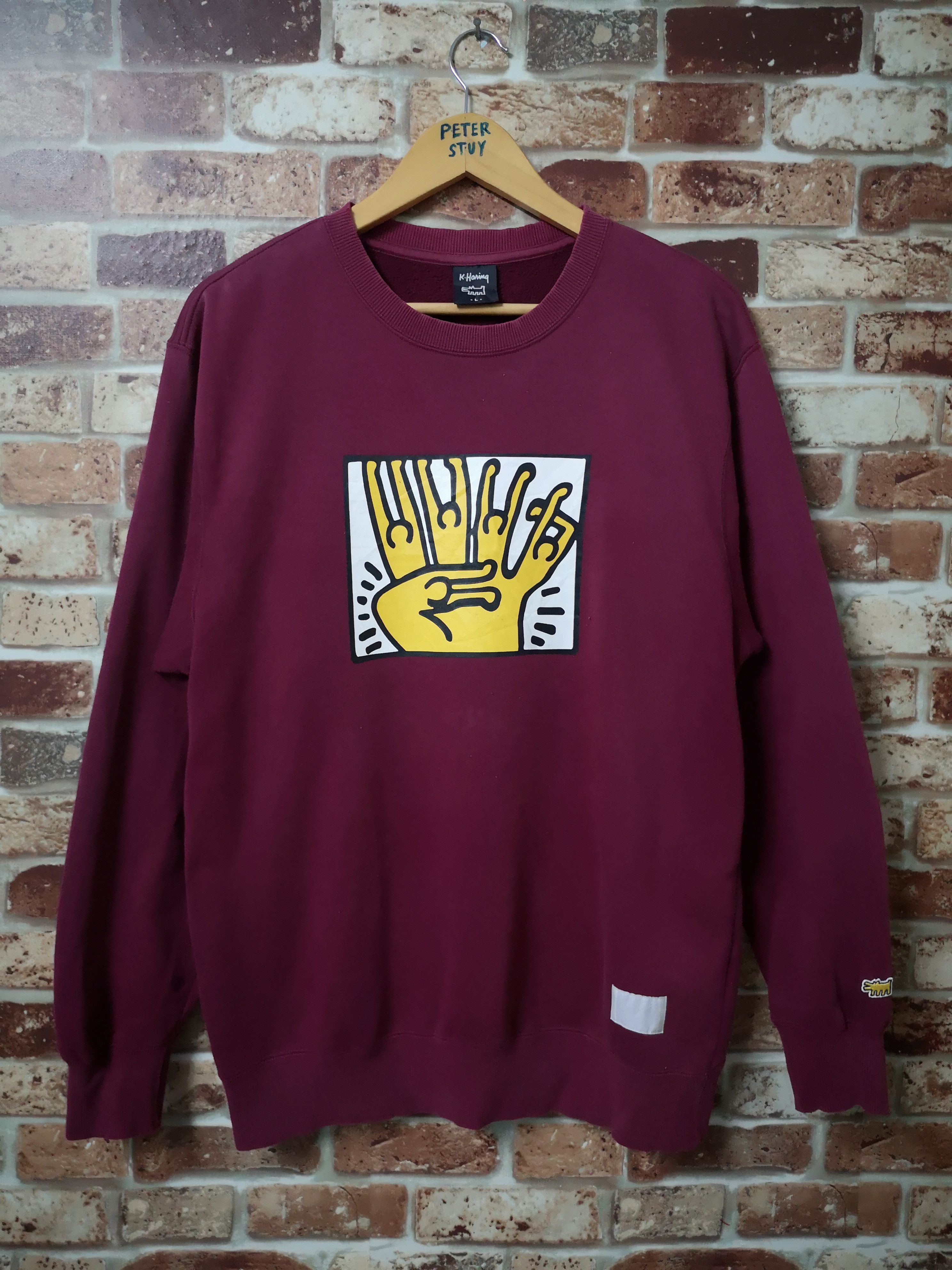 Keith Haring × Uniqlo 🔥Keith Harring Sweatshirt Size US L / EU 52-54 / 3 - 2 Thumbnail
