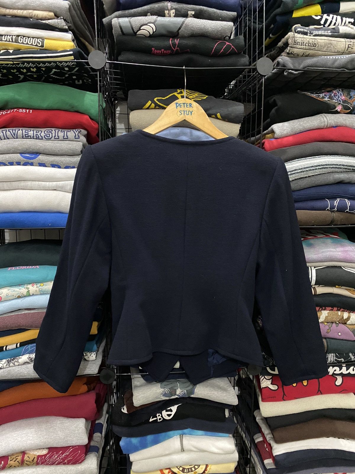 Yves Saint Laurent VINTAGE YVES SAINT LAURENT CROP JACKET Size US S / EU 44-46 / 1 - 3 Thumbnail