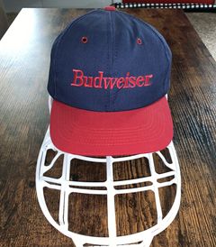 Vintage Budweiser Bud Man Hat 90s Snapback Cap Beer Pinstripes -  Canada