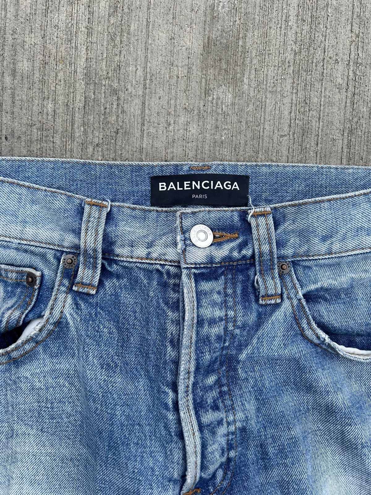 Balenciaga Balenciaga SS18 Convertible Blue Denim Size US 30 / EU 46 - 6 Thumbnail