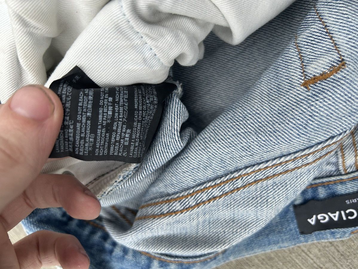 Balenciaga Balenciaga SS18 Convertible Blue Denim Size US 30 / EU 46 - 8 Thumbnail
