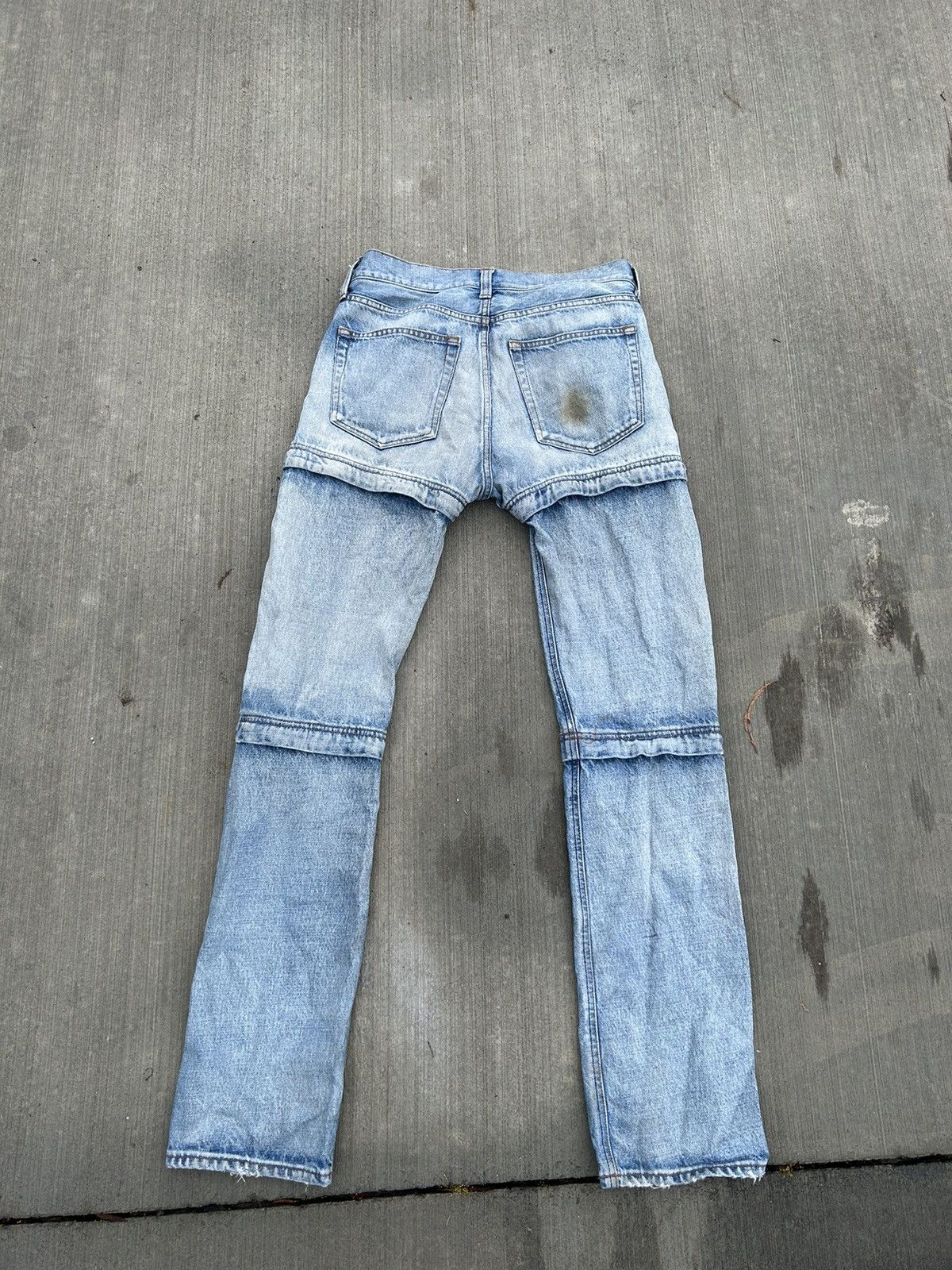 Balenciaga Balenciaga SS18 Convertible Blue Denim Size US 30 / EU 46 - 4 Thumbnail