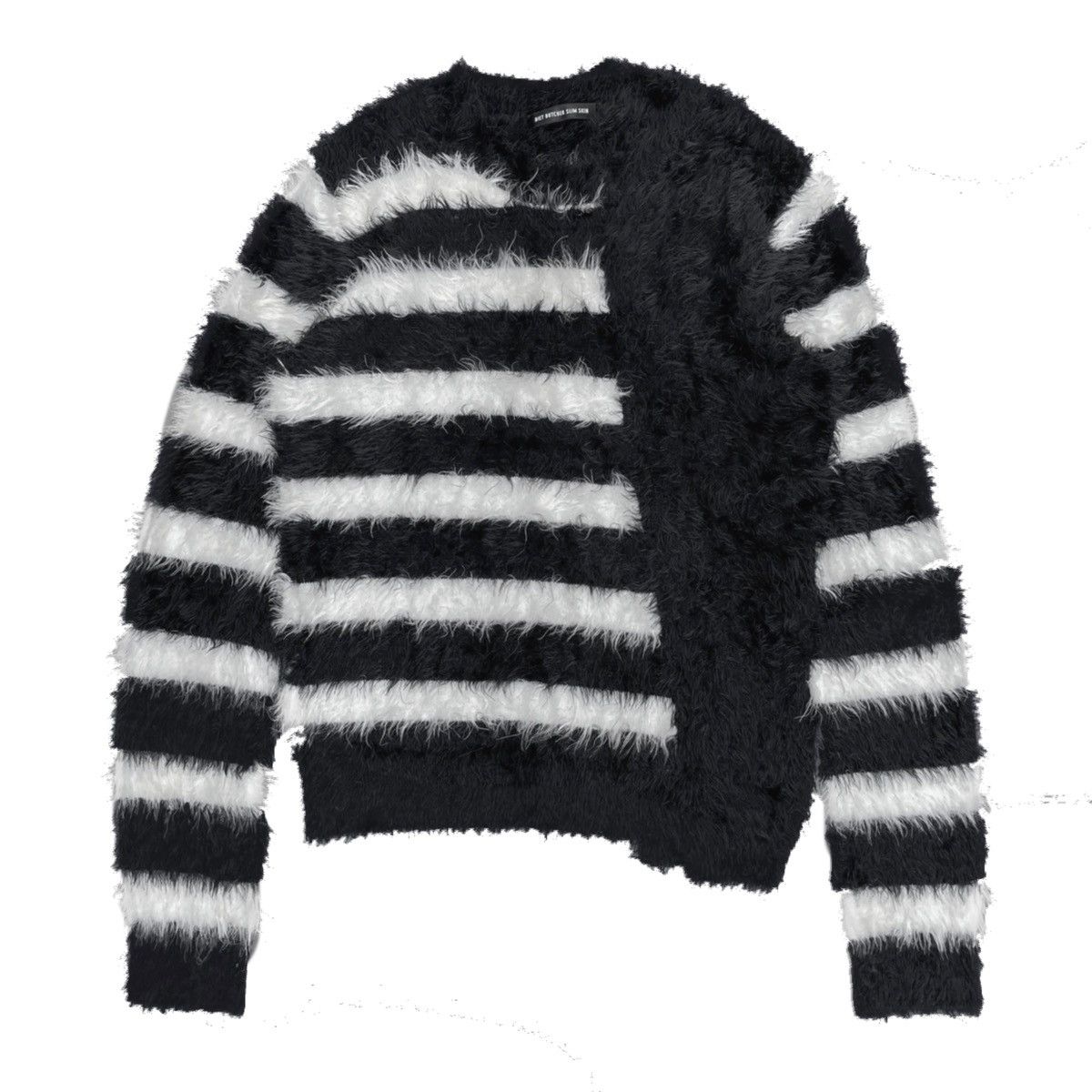Diet Butcher Slim Skin Diet Butcher Slim Skin Stripped Nylon Mohair Sweater Size US M / EU 48-50 / 2 - 1 Thumbnail