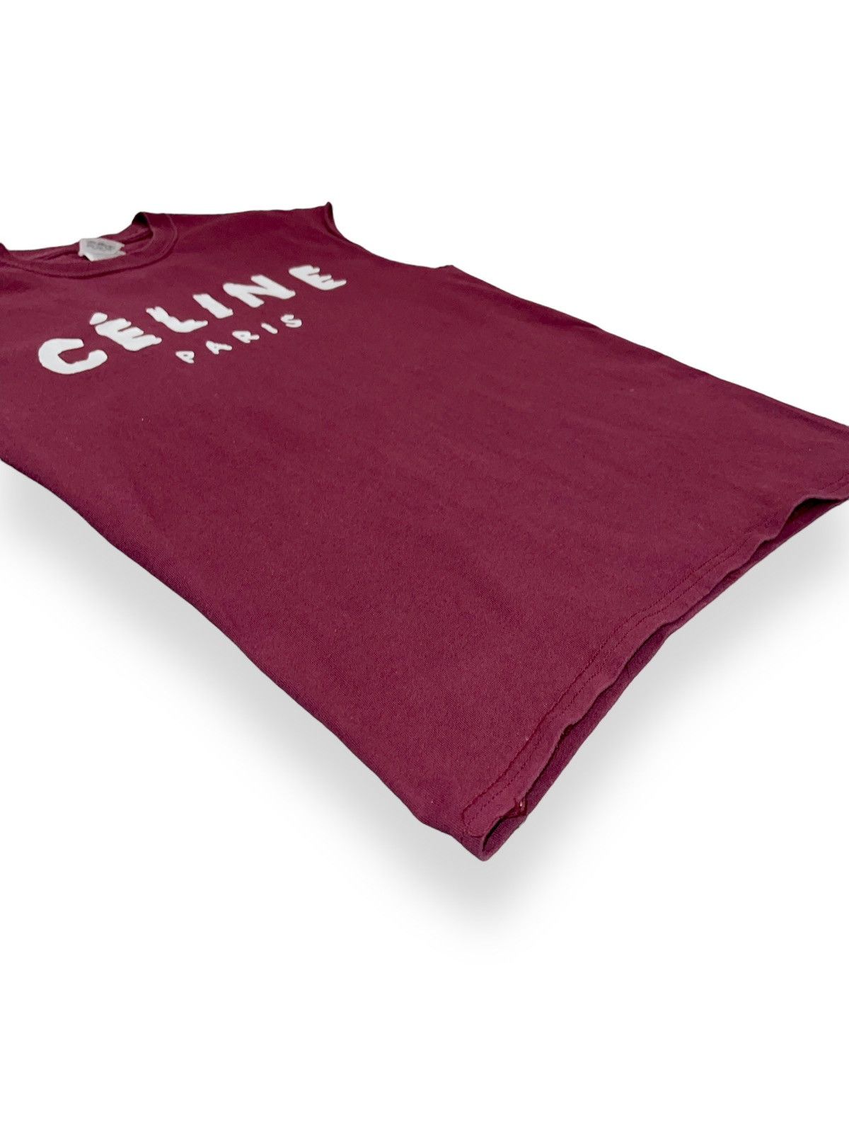 Gildan × Vintage Vintage Gildan "Celine Paris" Burgundy Custom Tank Top Size M / US 6-8 / IT 42-44 - 3 Thumbnail