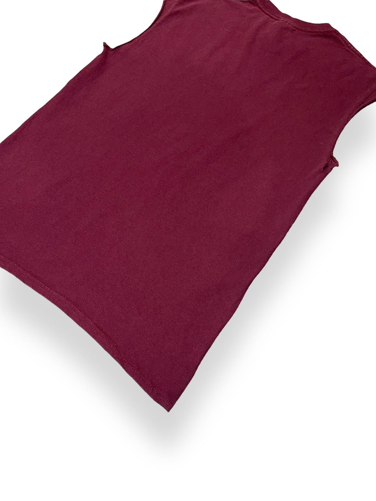 Gildan × Vintage Vintage Gildan "Celine Paris" Burgundy Custom Tank Top Size M / US 6-8 / IT 42-44 - 7 Thumbnail