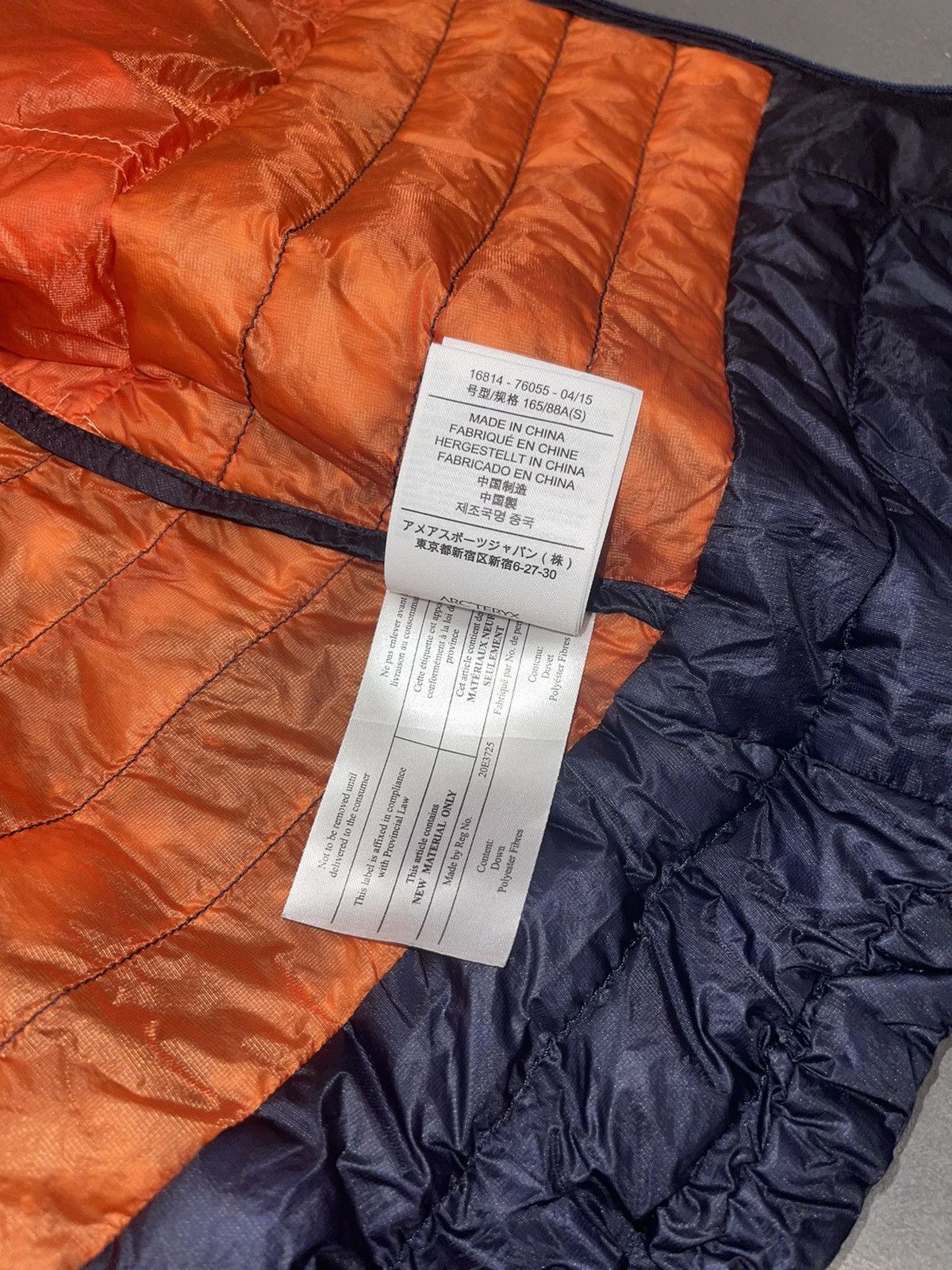 Arc'teryx Arc'Teryx Technical Navy Light Down Puffer Vest Size S / US 4 / IT 40 - 15 Thumbnail